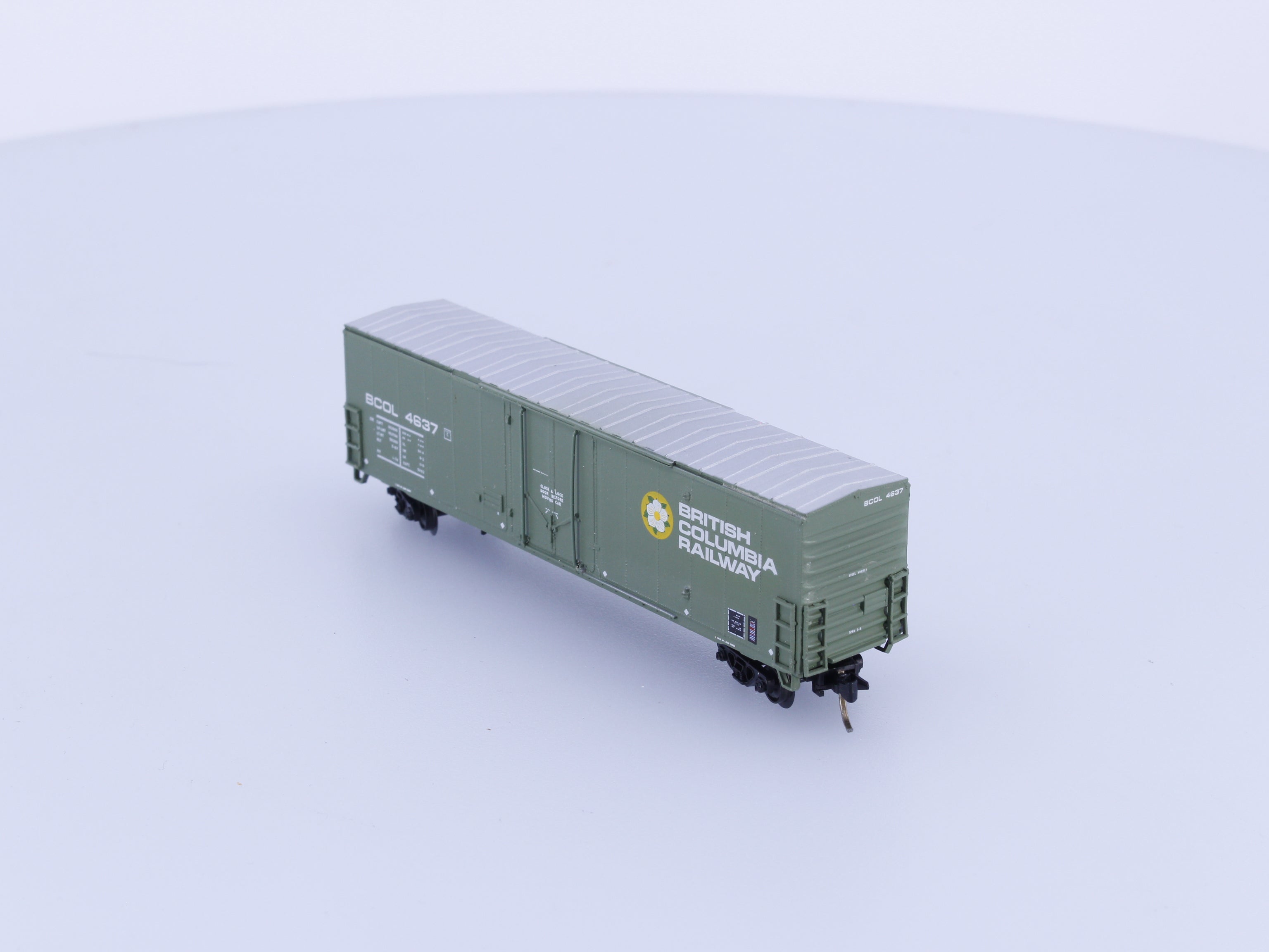 Trueline Trains TLT600075 N 50' Newsprint Car BC Rail (BCOL) 4726