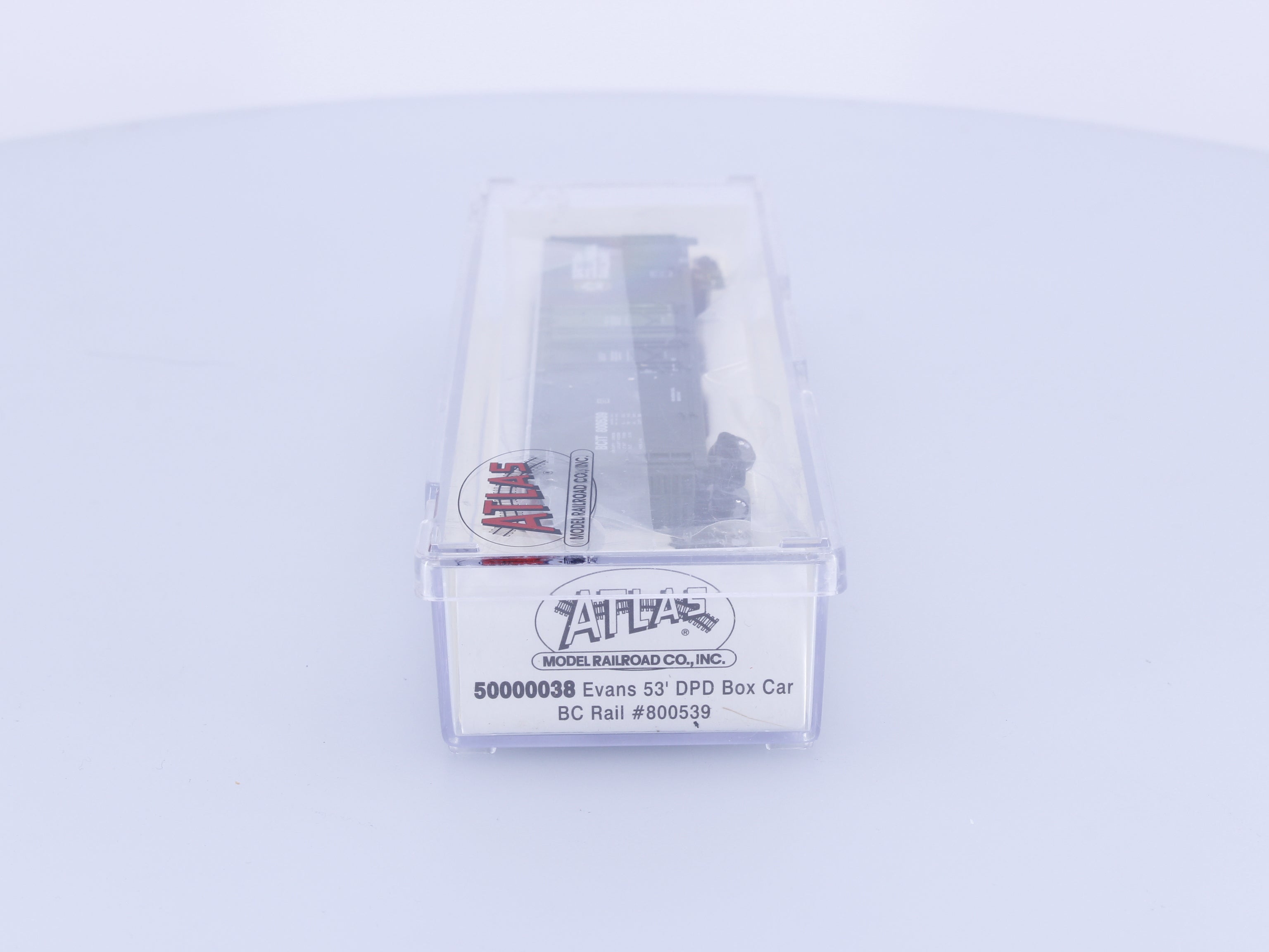 Atlas 50000038 N Evans 53' DPD Box Car BC Rail (BCOL) 800539