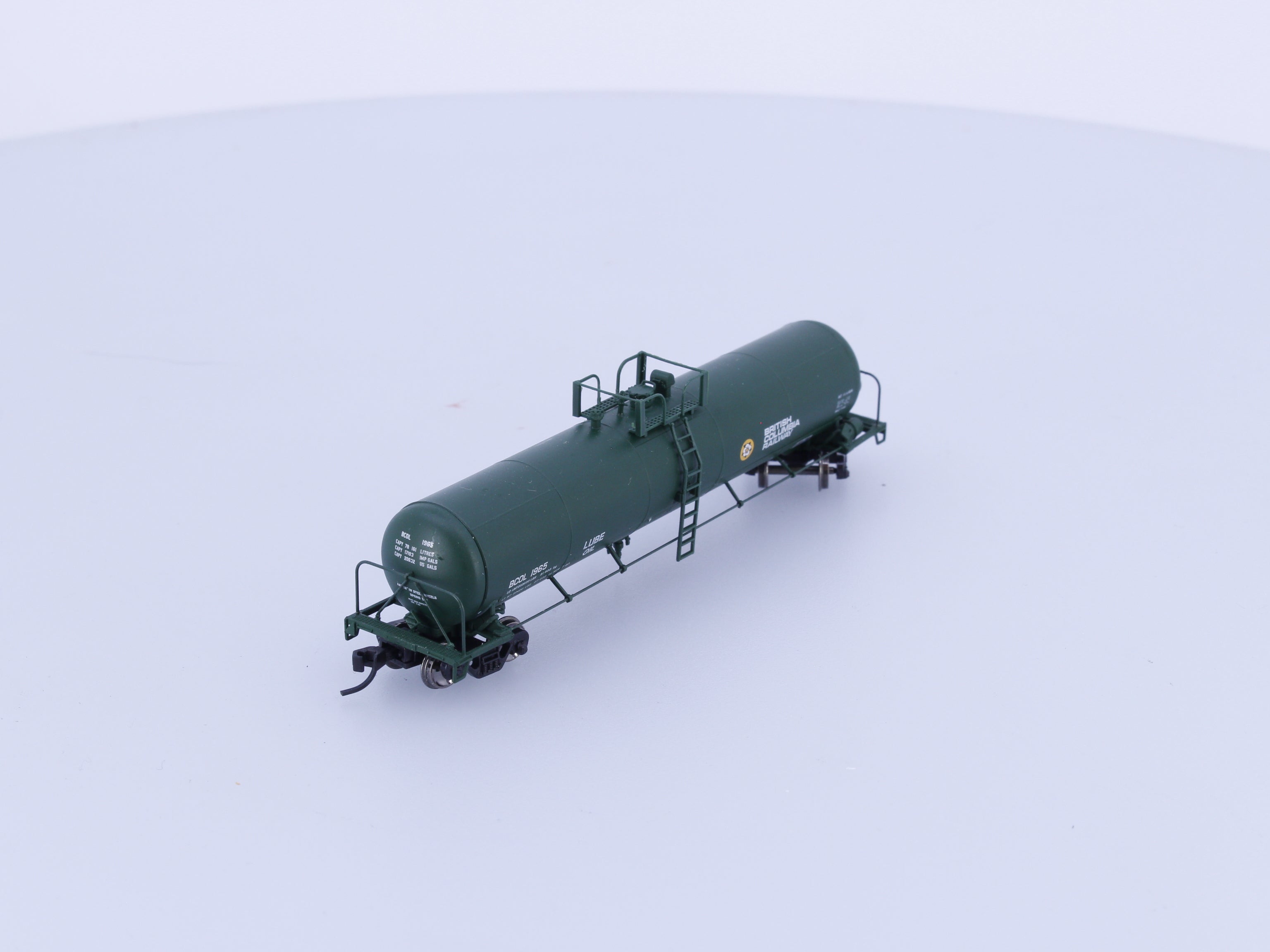 Atlas 50000785 N GATX 20700 Gallon Tank Car BC Rail (BCOL) 1965