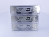 Pacific Western Rail Systems 1050-3D N 3 Pack ACF 2 Bay Covered Hopper Cars Burlington Northern (BN)