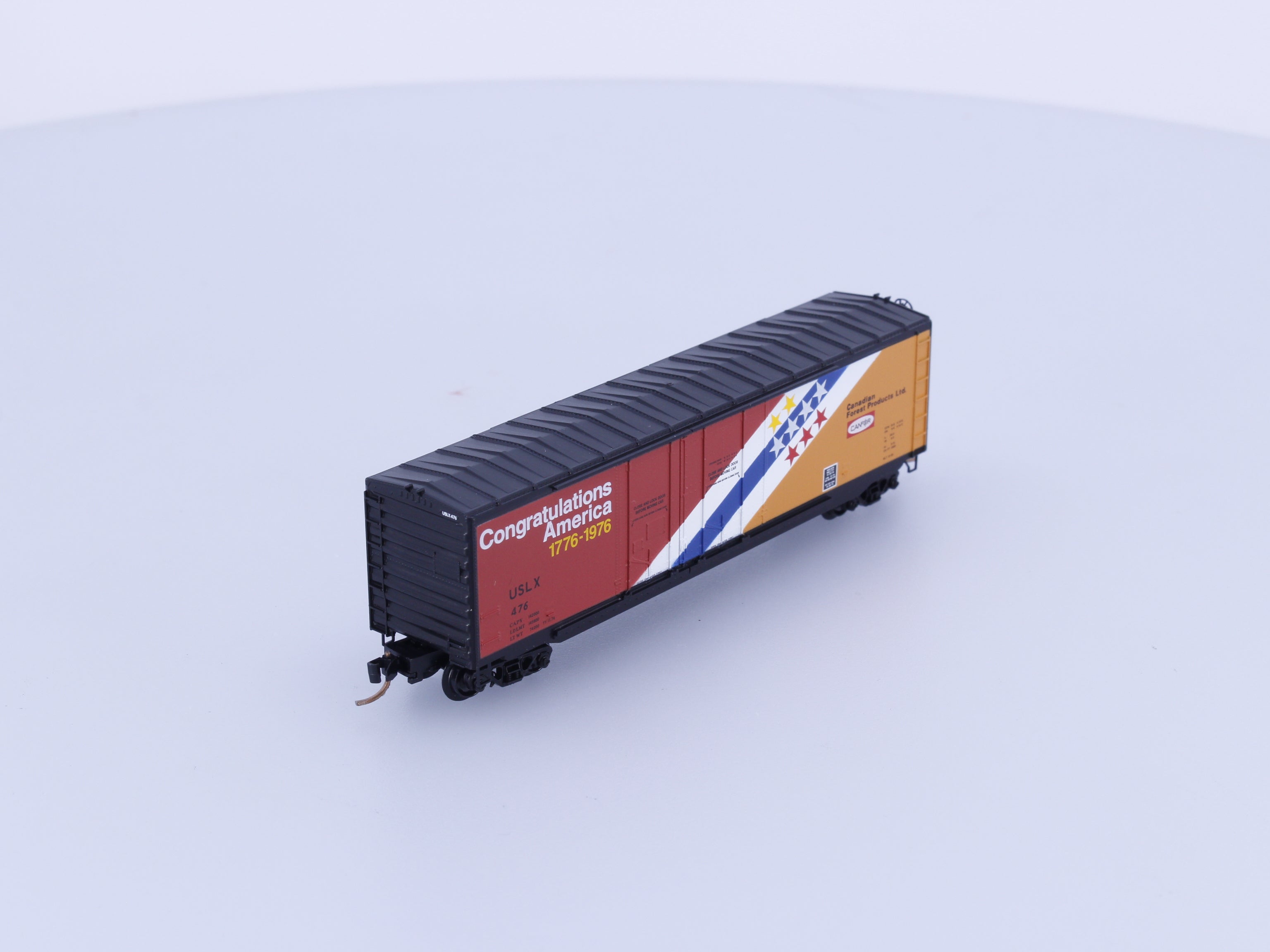 Micro Trains 75050 N Boxcar, 50', Steel Canfor , USLX 476 (#2)
