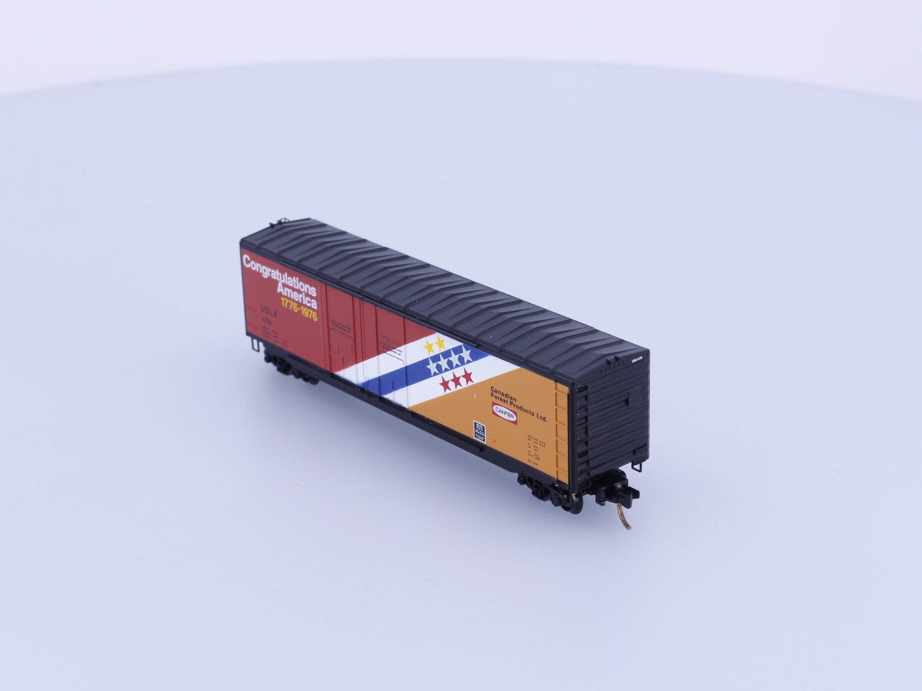 Micro Trains 75050 N Boxcar, 50', Steel Canfor , USLX 476 (#2)