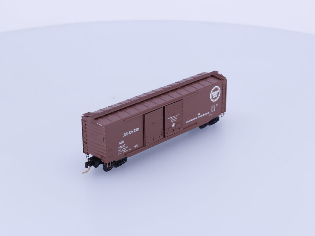 Micro Trains 03400190 N Boxcar, 50', Steel, Double Door Missouri Pacific (MP) 90257