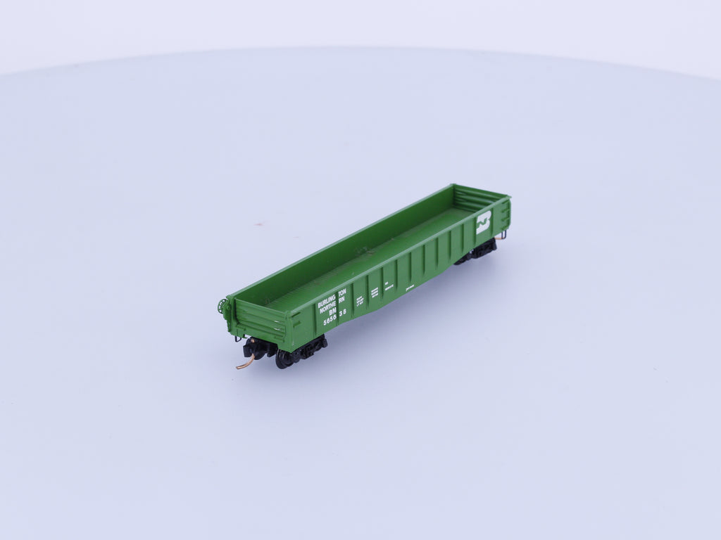 Micro Trains 46021 N 50' Drop End Steel Gondola Burlington Northern (BN) 565638 (#1)