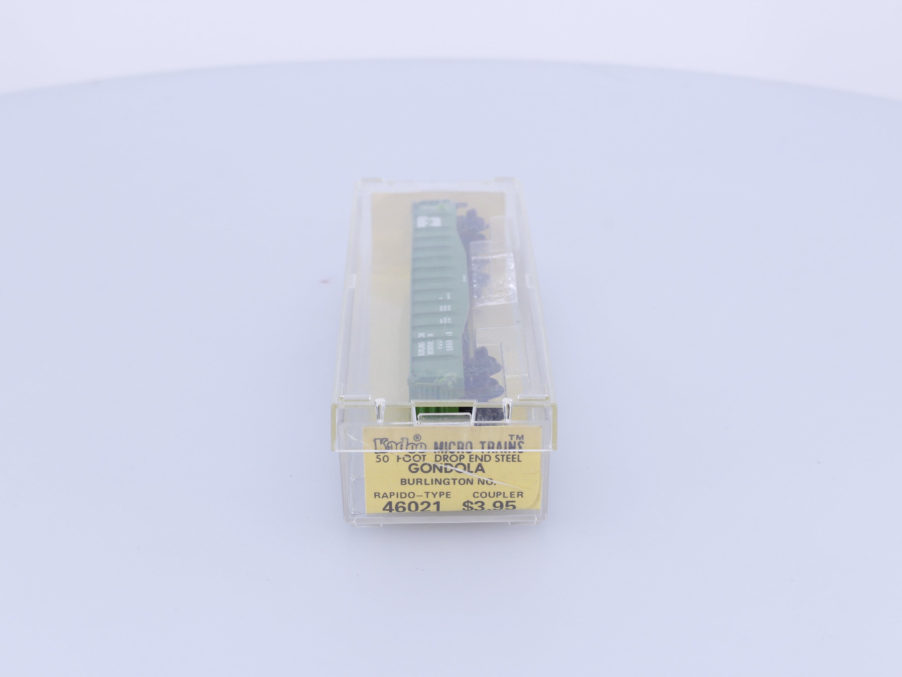 Micro Trains 46021 N 50' Drop End Steel Gondola Burlington Northern (BN) 565698 (#1)