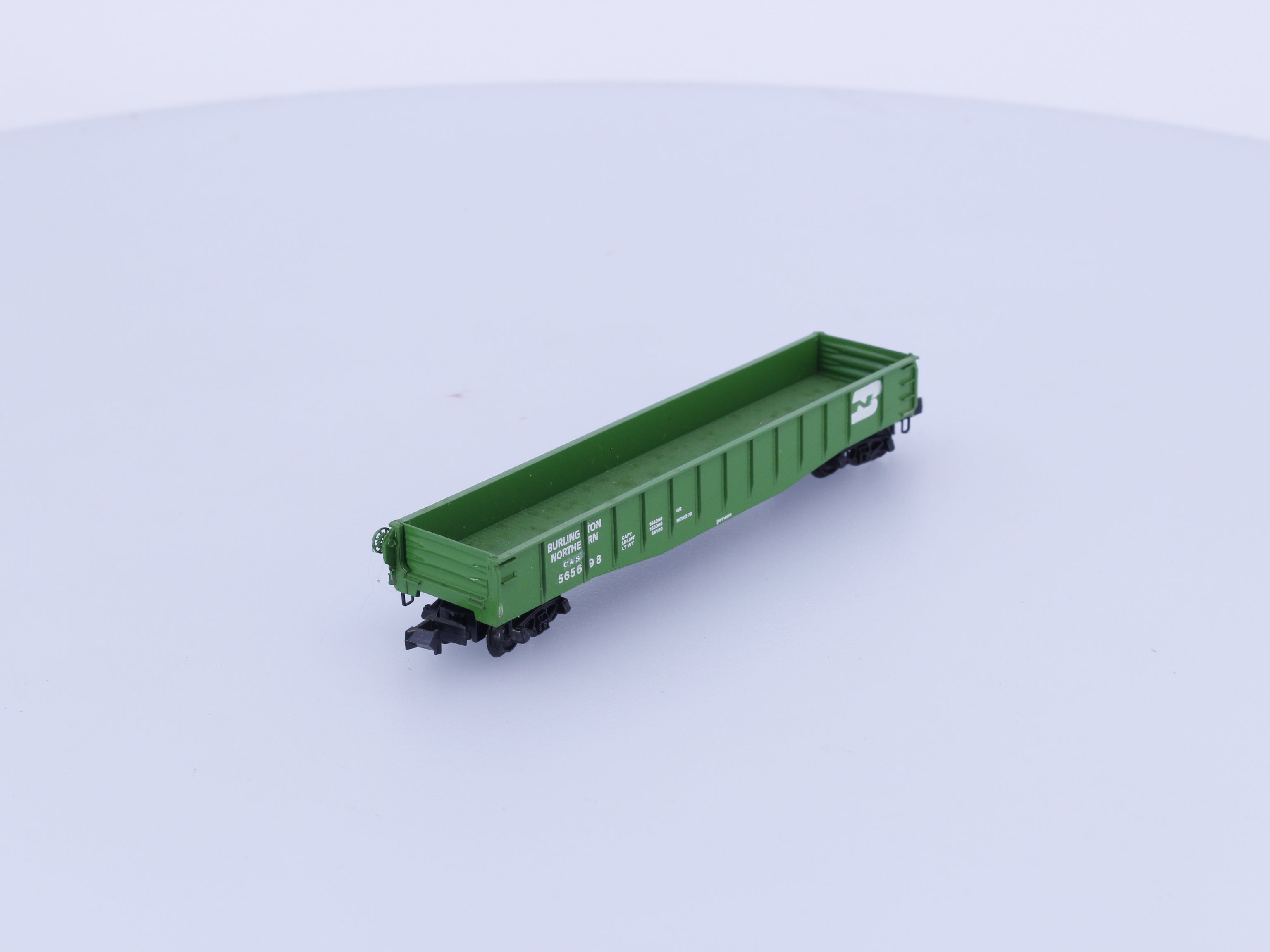 Micro Trains 46021 N 50' Drop End Steel Gondola Burlington Northern (BN) 565698 (#1)