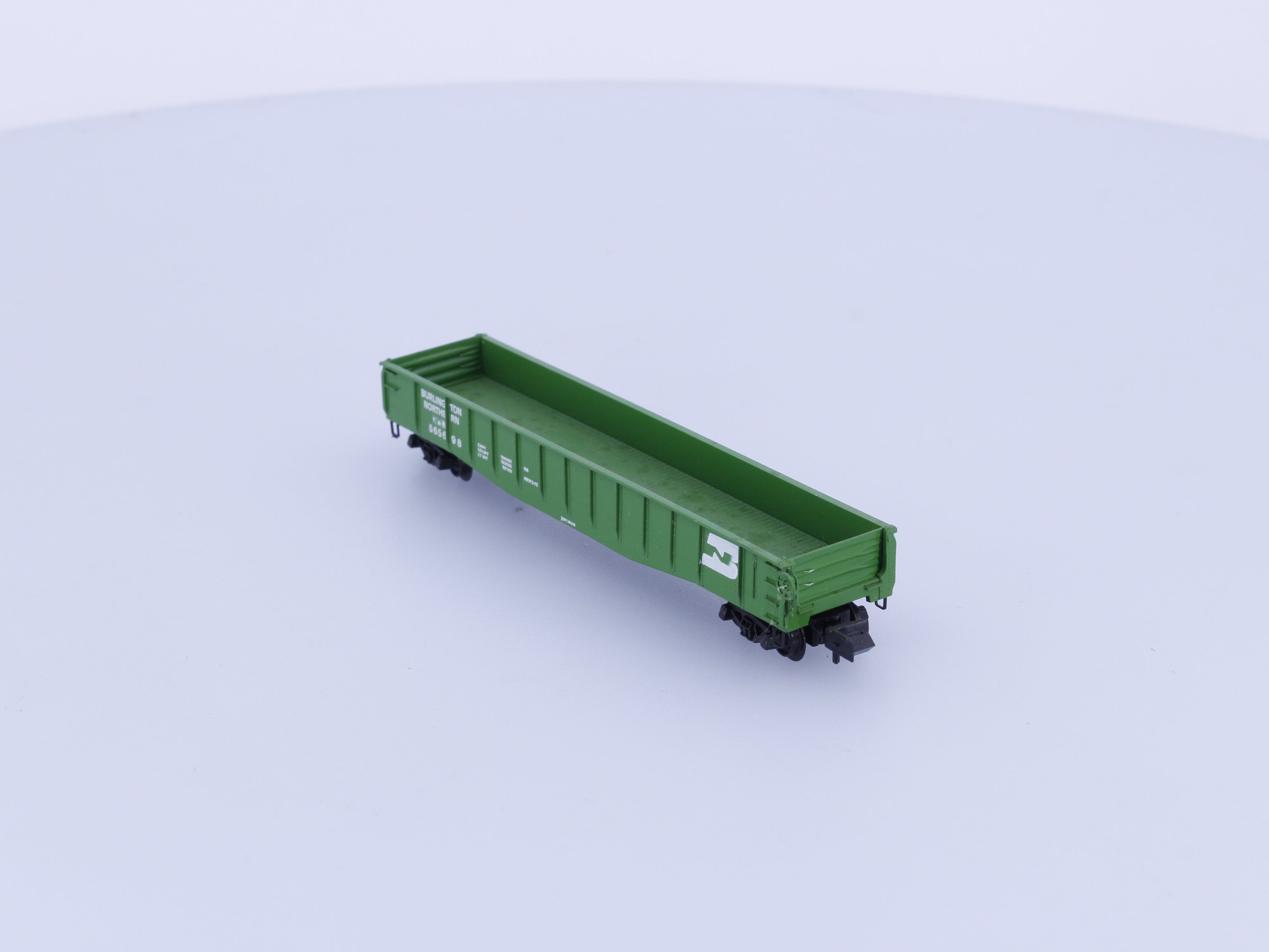 Micro Trains 46021 N 50' Drop End Steel Gondola Burlington Northern (BN) 565698 (#1)