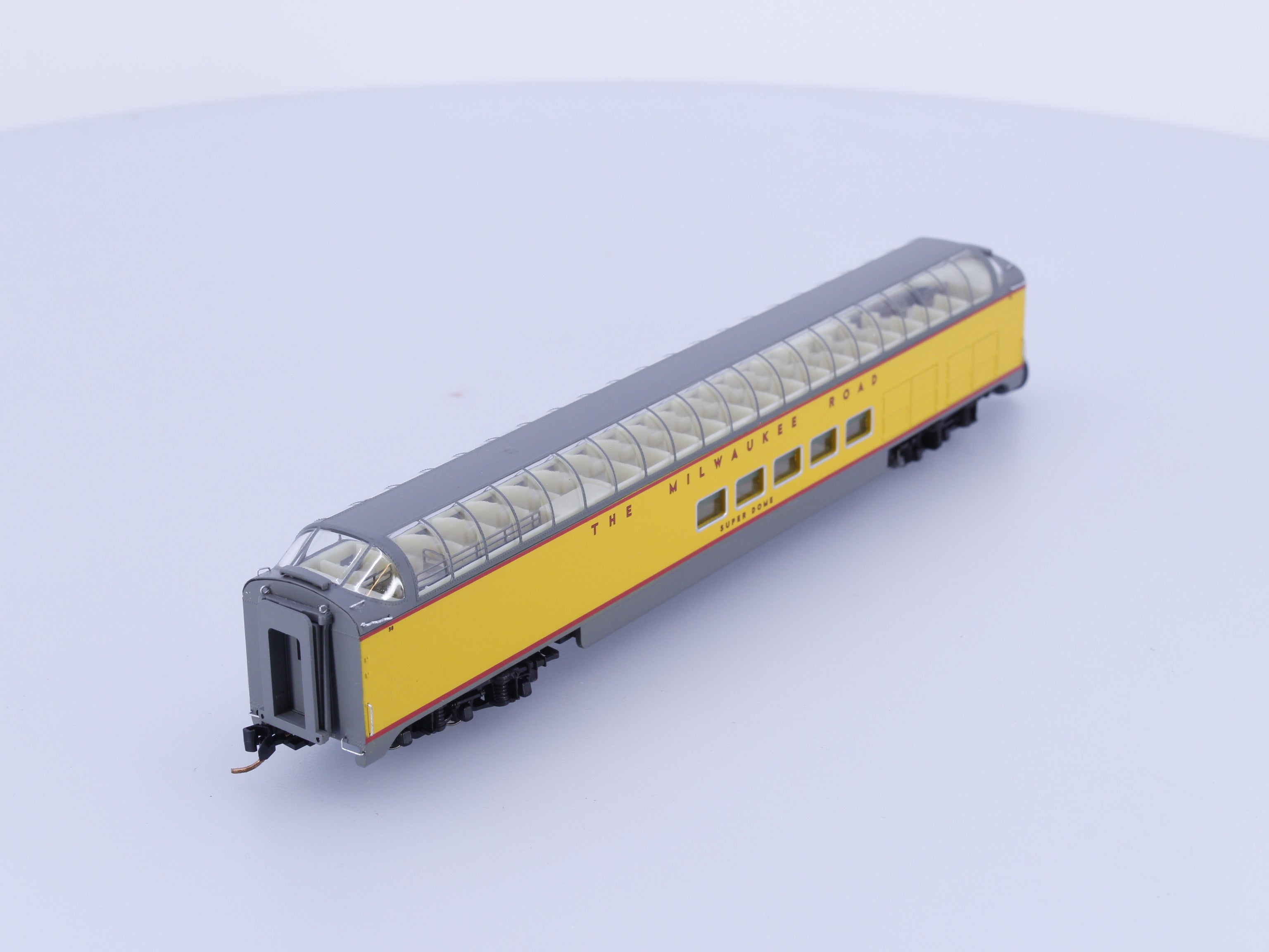 Centralia Car Shops CCS7102-02 N Super Dome Passenger Car Milwaukee Road (MILW) Super Dome