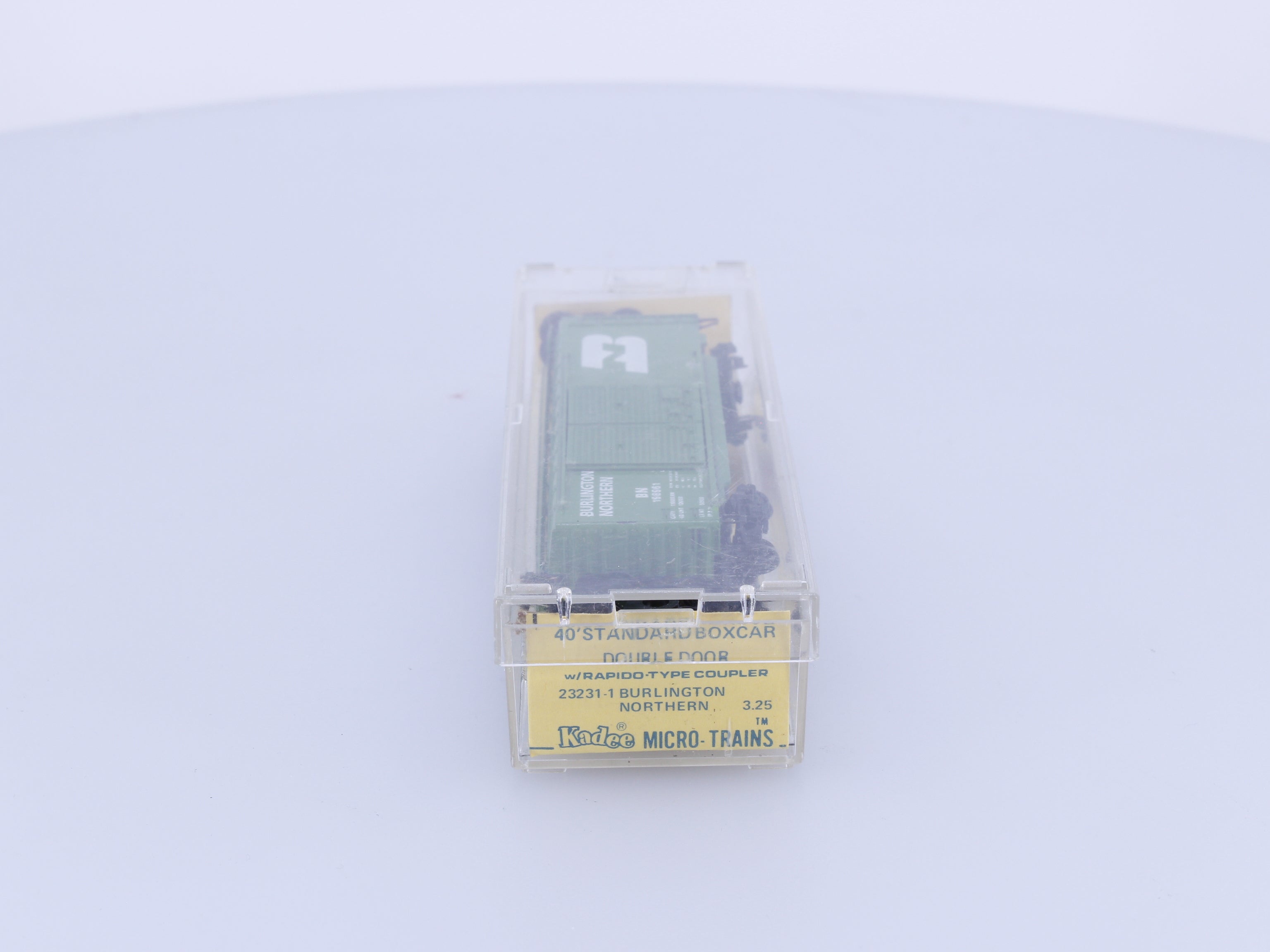 Micro Trains 23231-1 N 40' Standard Box Car Double Door Burlington Northern (BN) 198961