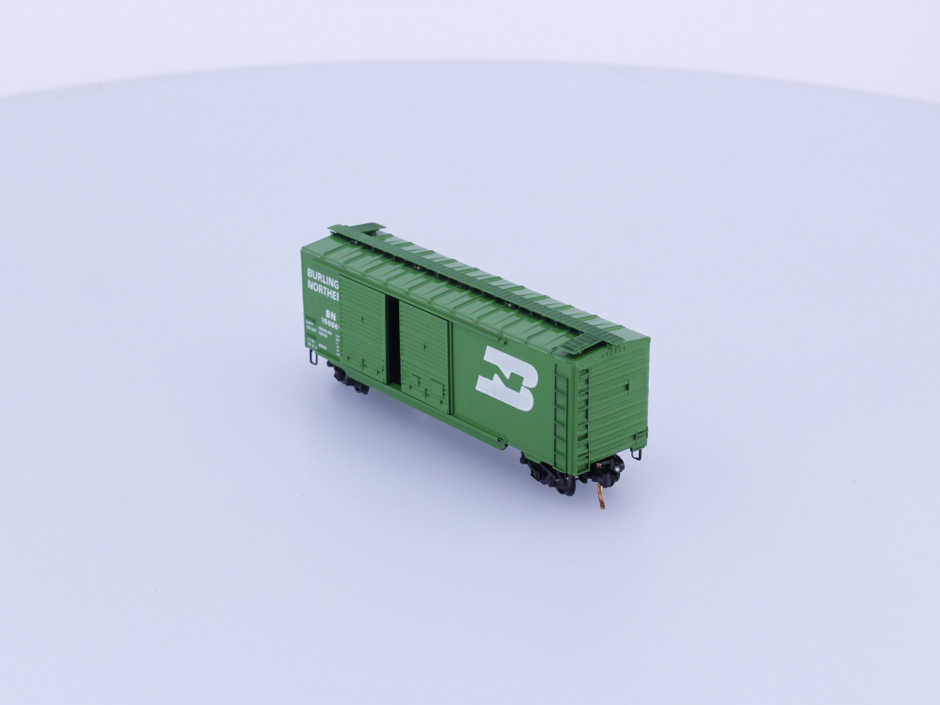 Micro Trains 23231-1 N 40' Standard Box Car Double Door Burlington Northern (BN) 198961