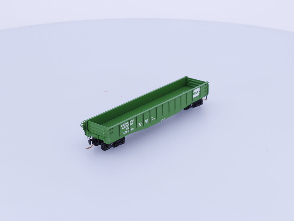 Micro Trains 46021 N 50' Drop End Steel Gondola Burlington Northern (BN) 565698 (#2)