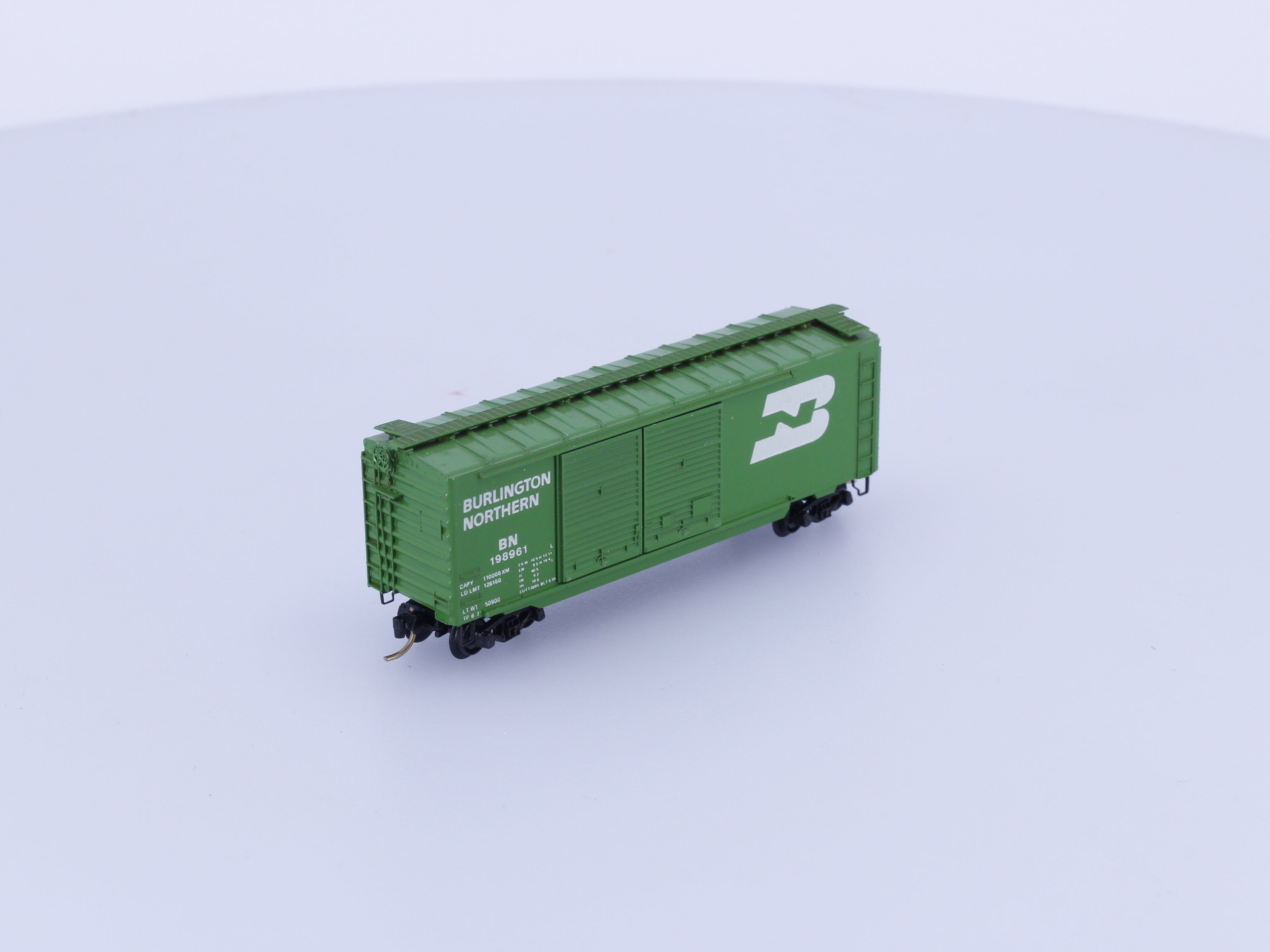 Micro Trains 23231 N 40' Standard Box Car Double Doors Burlington Northern (BN) 198961