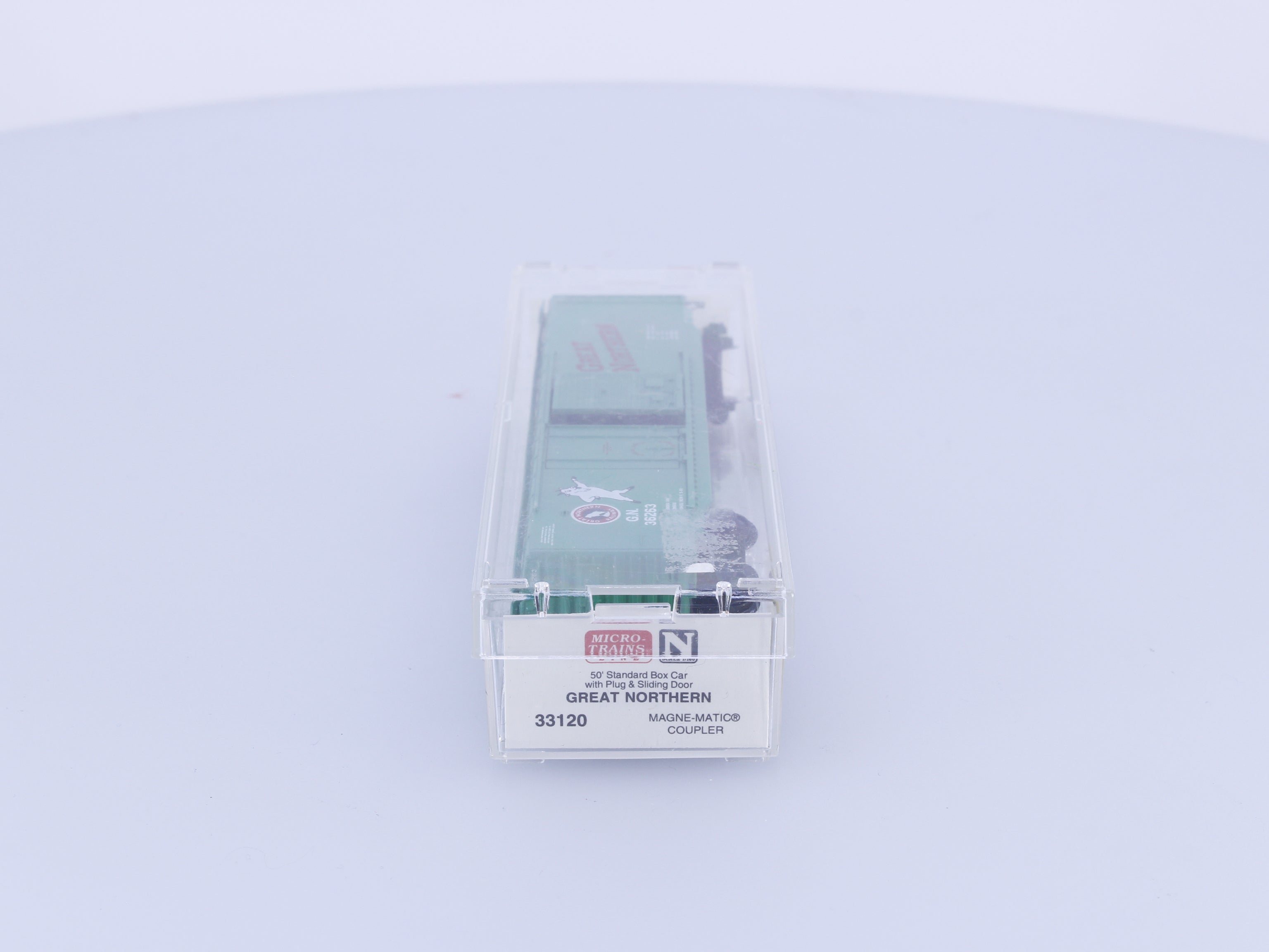 Micro Trains 33120 N Boxcar, 50', Steel Great Northern (GN) 36263 (#2)