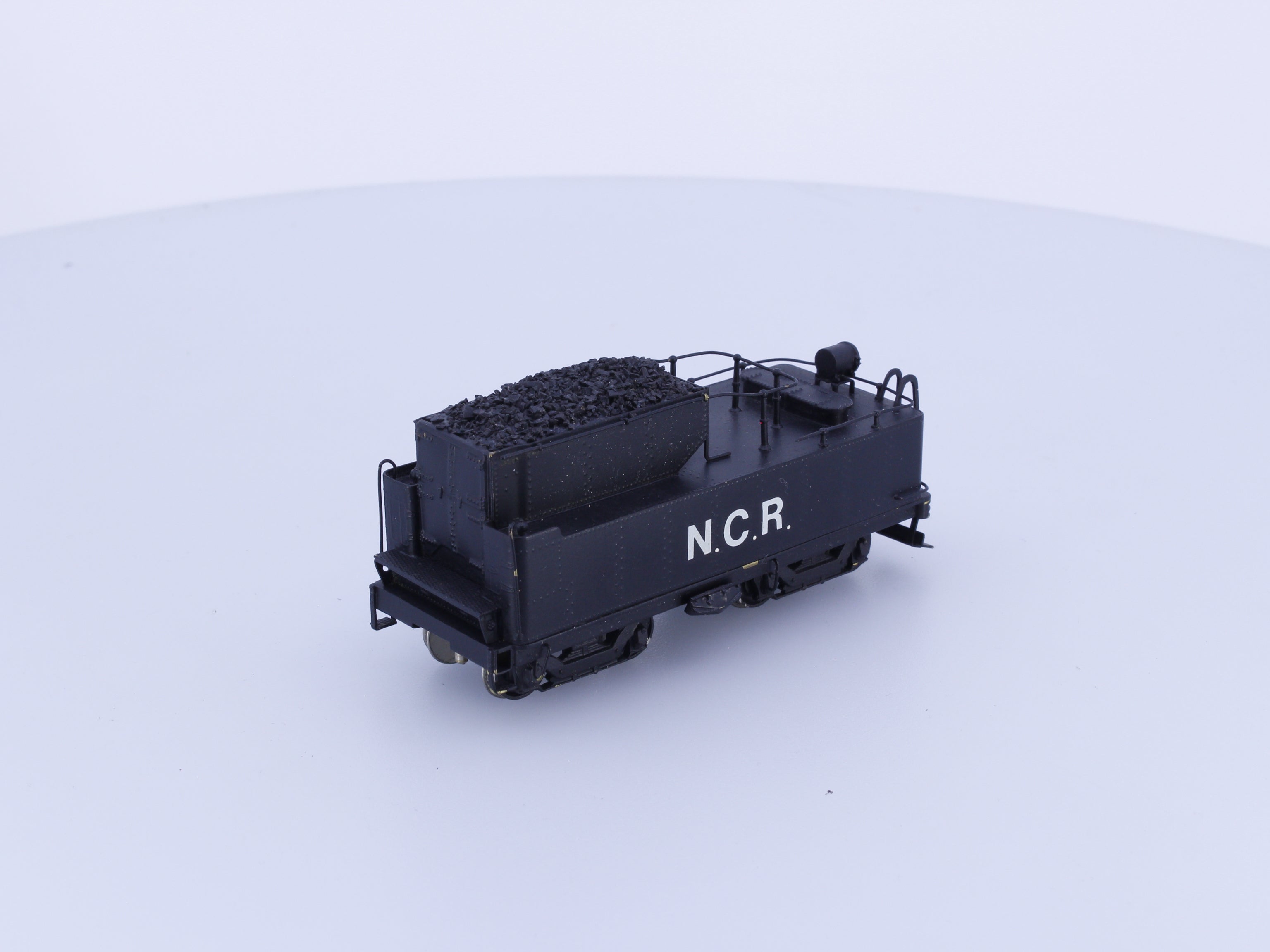 Brass TENDER HO Brass NCR Tender Painted Black 104 Analog DC