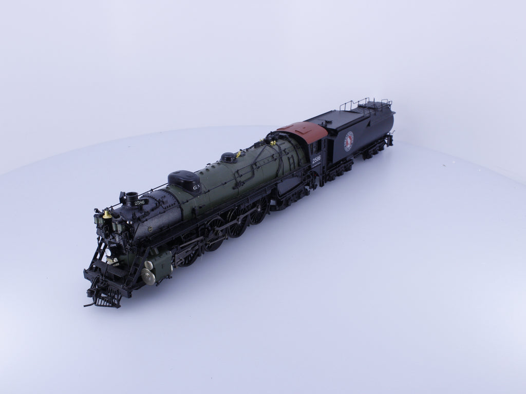 Broadway Limited Imports 2874 HO Brass Hybrid S2 4-8-4 Steam Locomotive Great Northern (GN) 2586 DCC & Sound