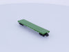 Micro Trains 44070 N Flatcar, 50' Burlington Northern (BN) 602692 (#2)