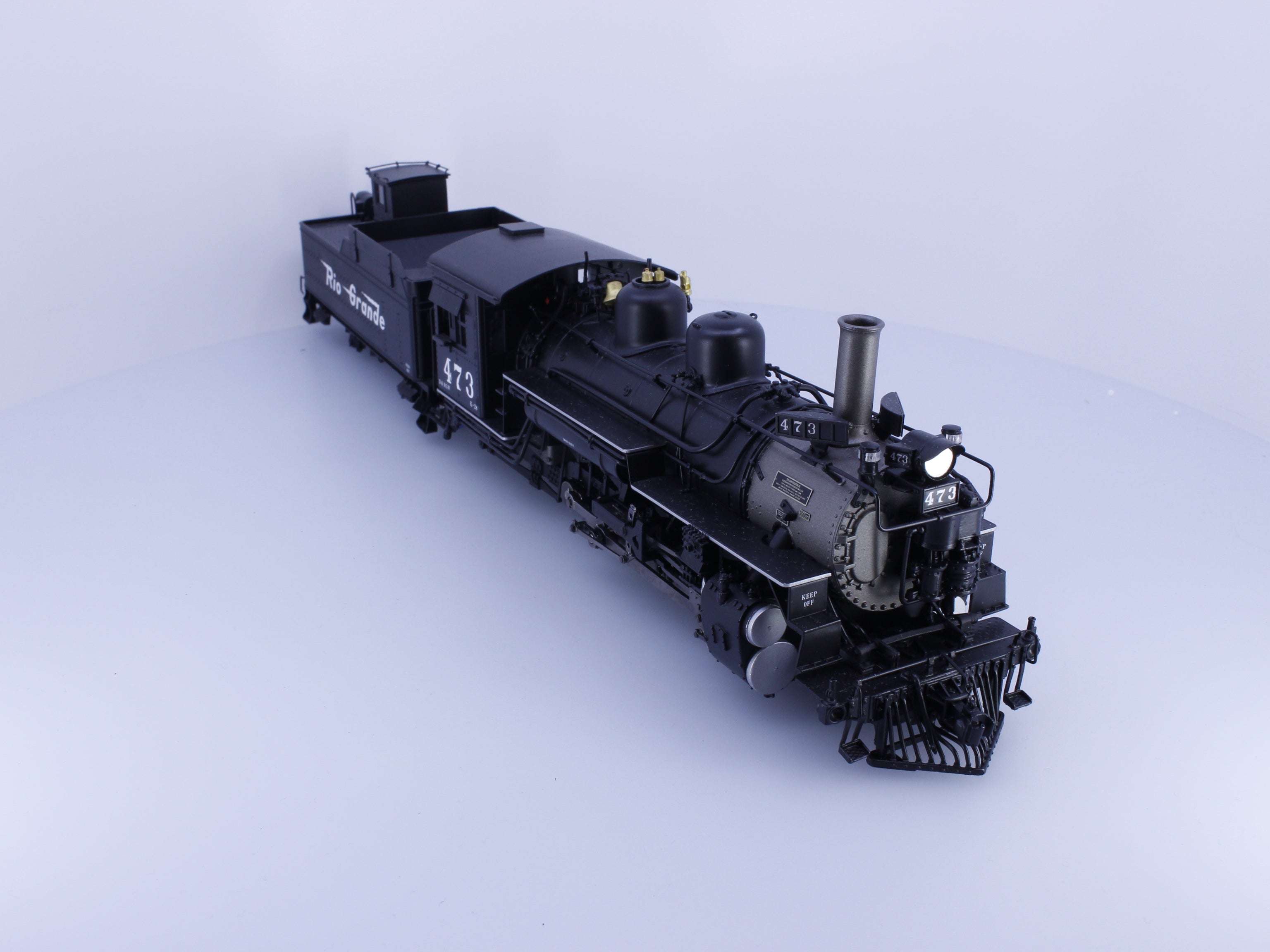 Mountain Model Imports K-28 On3 Brass K-28 2-8-2 Steam Locomotive Factory Painted 473 DC