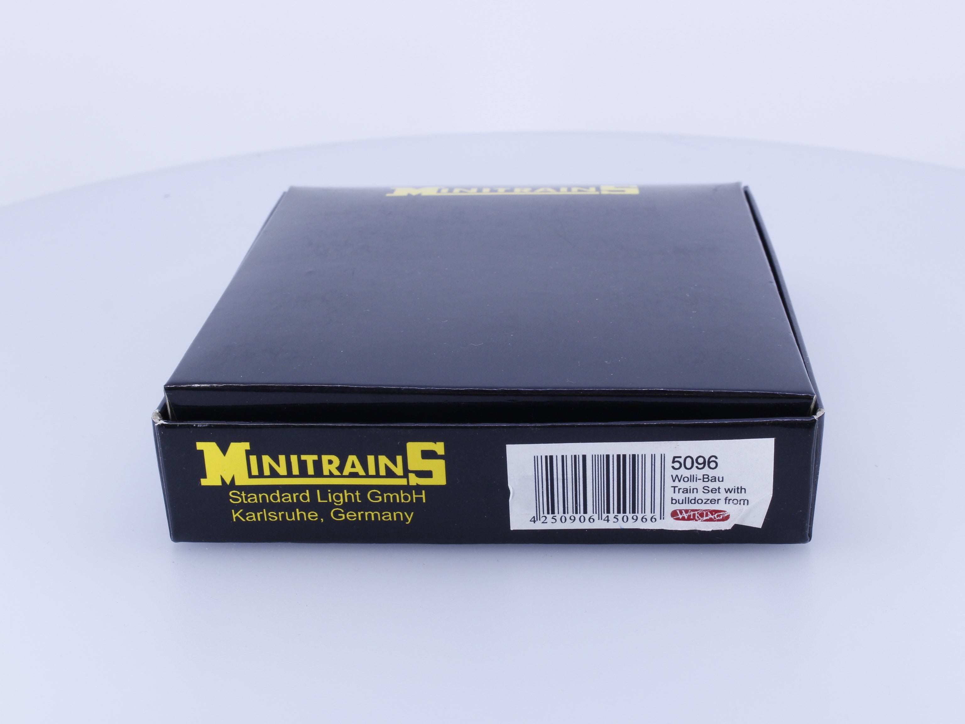 Minitrains 5096 N Wolli Bau Train Set with Bulldozer from Wiking Analog DC