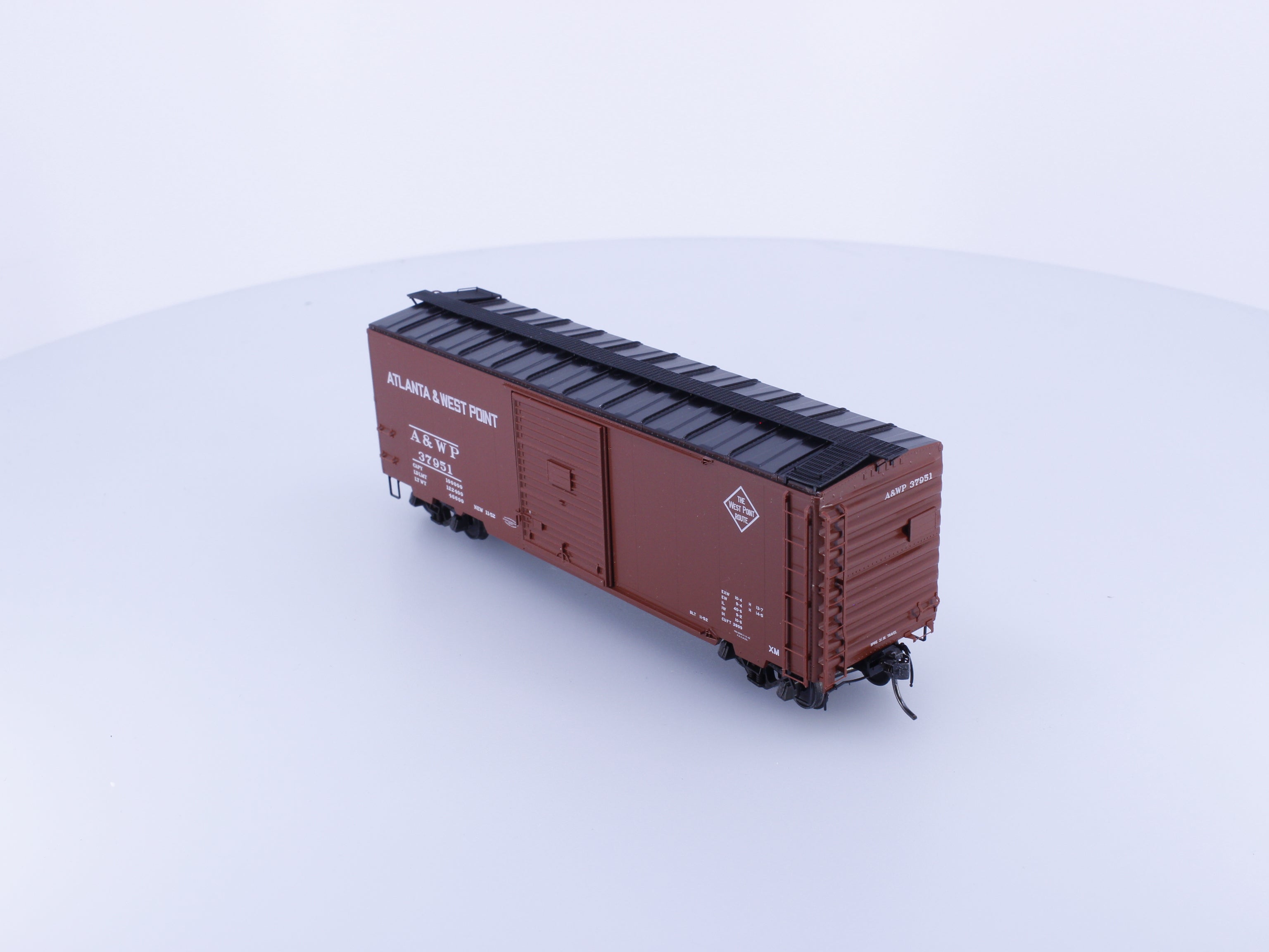 Kadee 5127 HO 40' PS-1 Boxcar Atlanta and West Point Road 37951