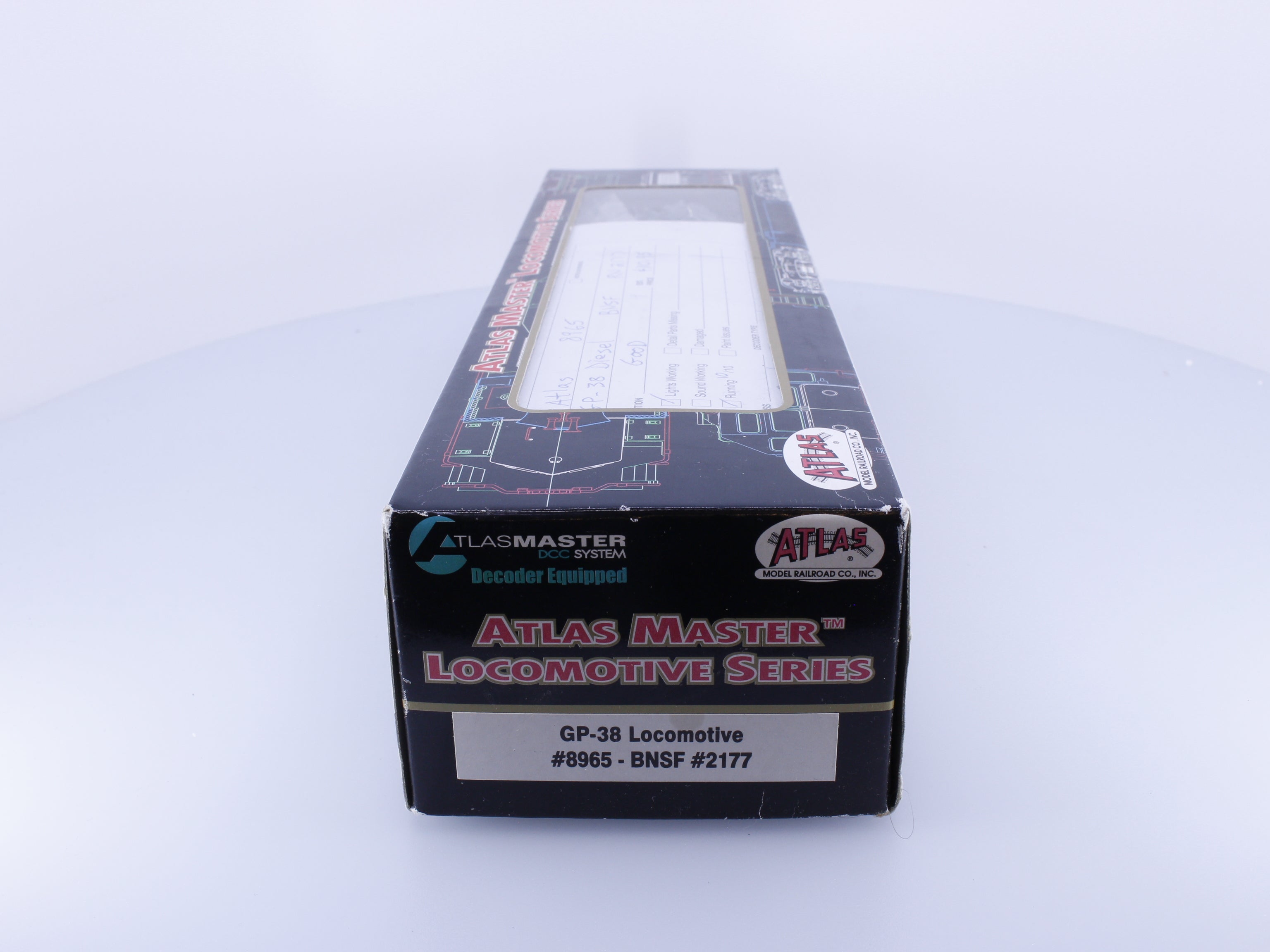 Atlas 8965 HO GP-38 Diesel Locomotive Burlington Northern (BN) 2177 DCC Ready