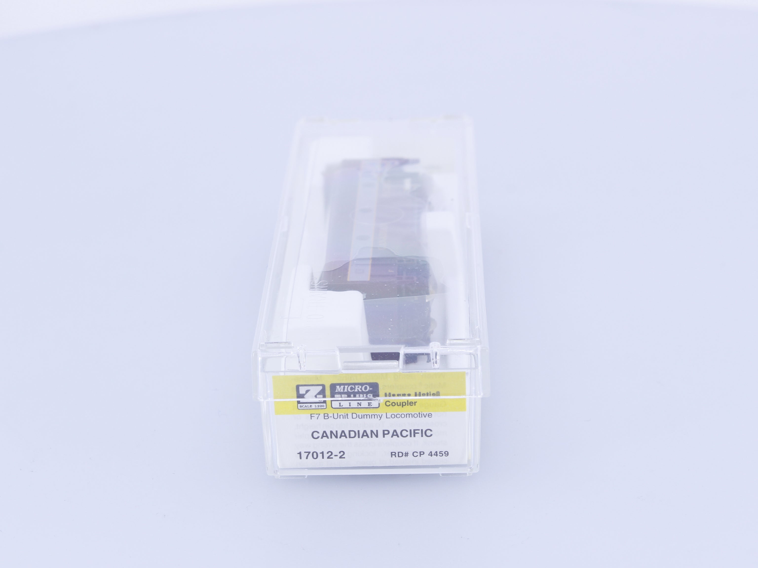 Micro Trains 17012-2 Z F7 B-Unit Dummy Locomotive Canadian Pacific (CP) 4459 (#1)