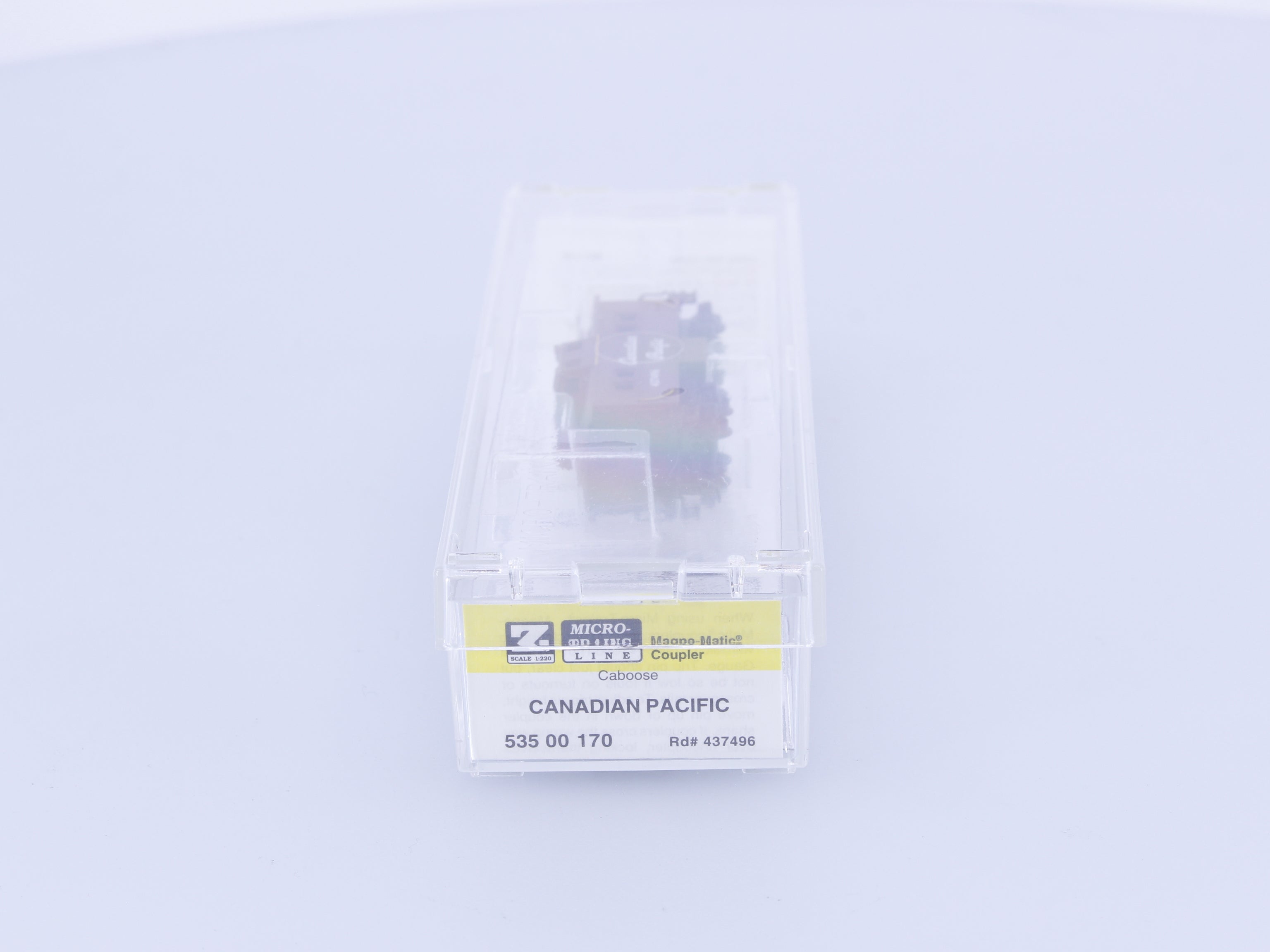 Micro Trains 535 00 170 Z Caboose Canadian Pacific (CP) 437496 (#3)