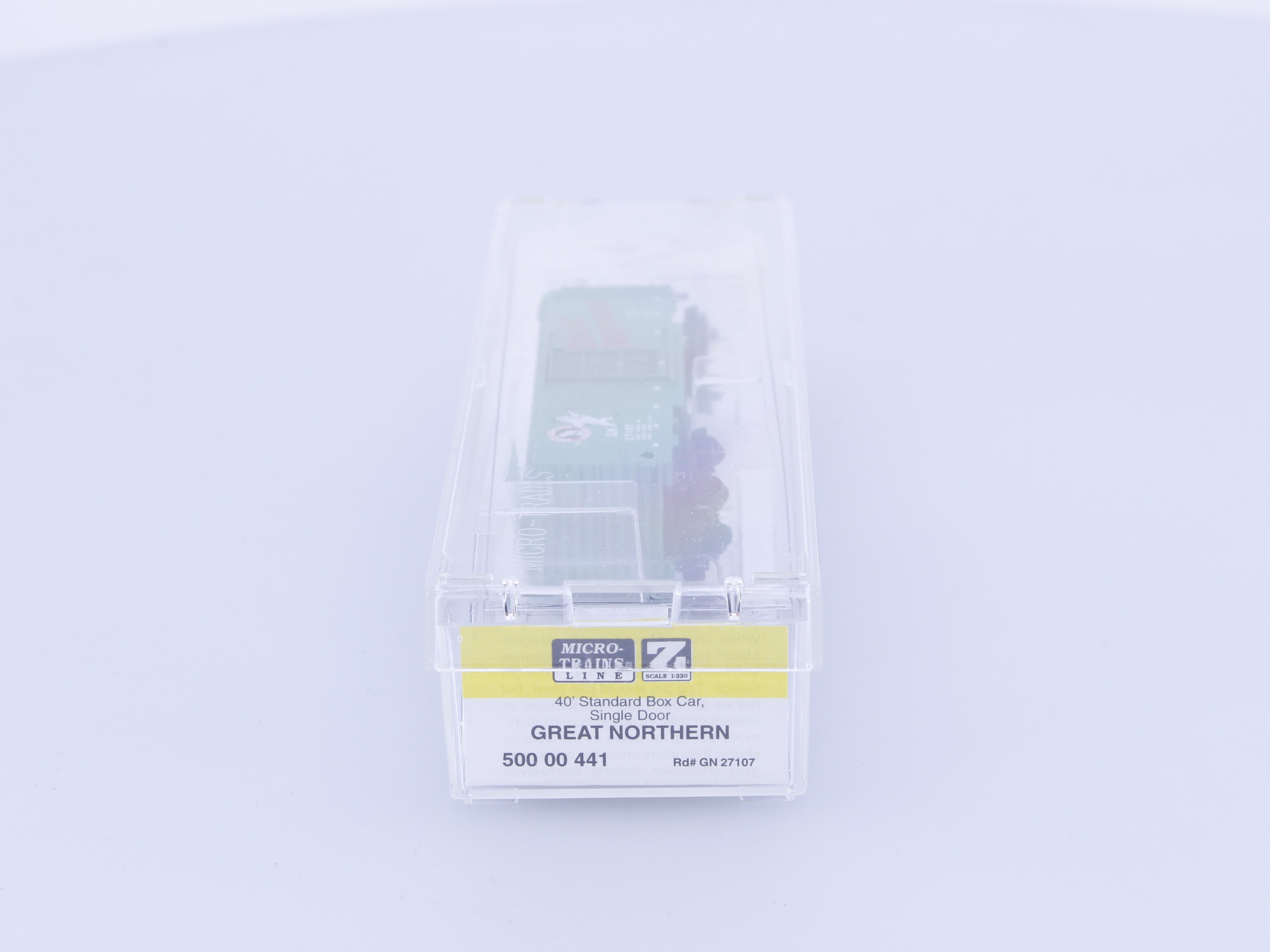 Micro Trains 500 00 441 Z 40' Standard Box Car Single Door Great Northern (GN) 27107 (#1)
