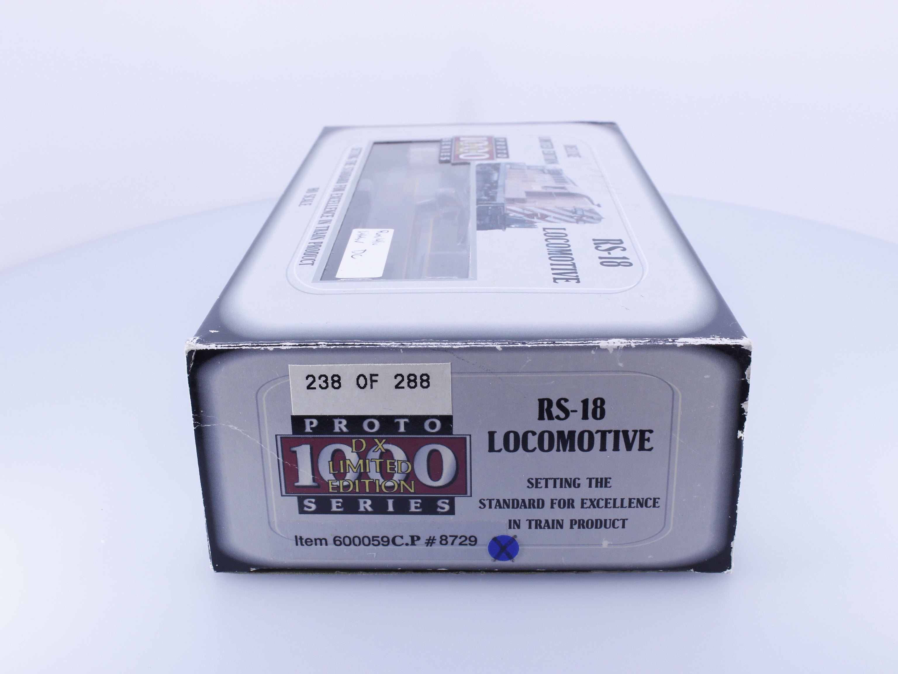 Proto 1000 600059 HO RS-18 Diesel Locomotive DX Limited Run #238 of 288 Canadian Pacific (CP) 8729 Analog DC