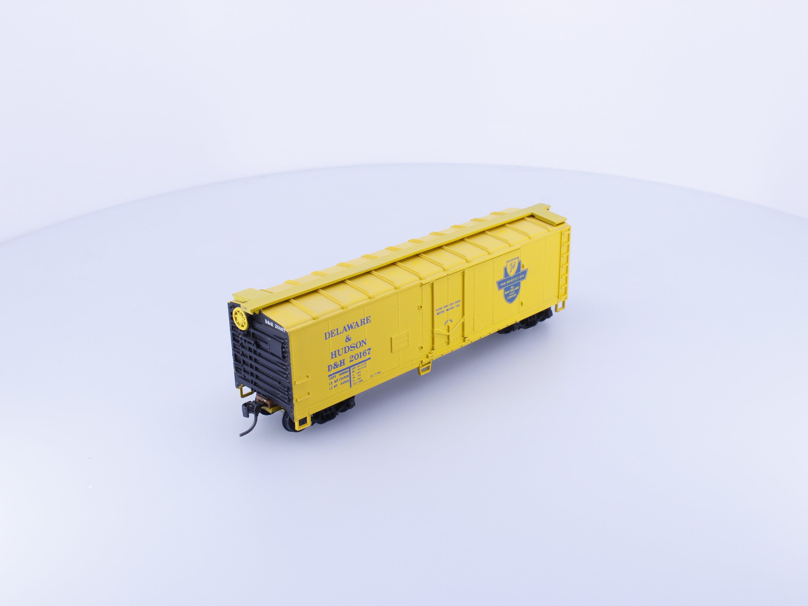 Kadee 4004 HO 40' PS-1 Standard Box Car Delaware and Hudson Railway (D&H) 20167