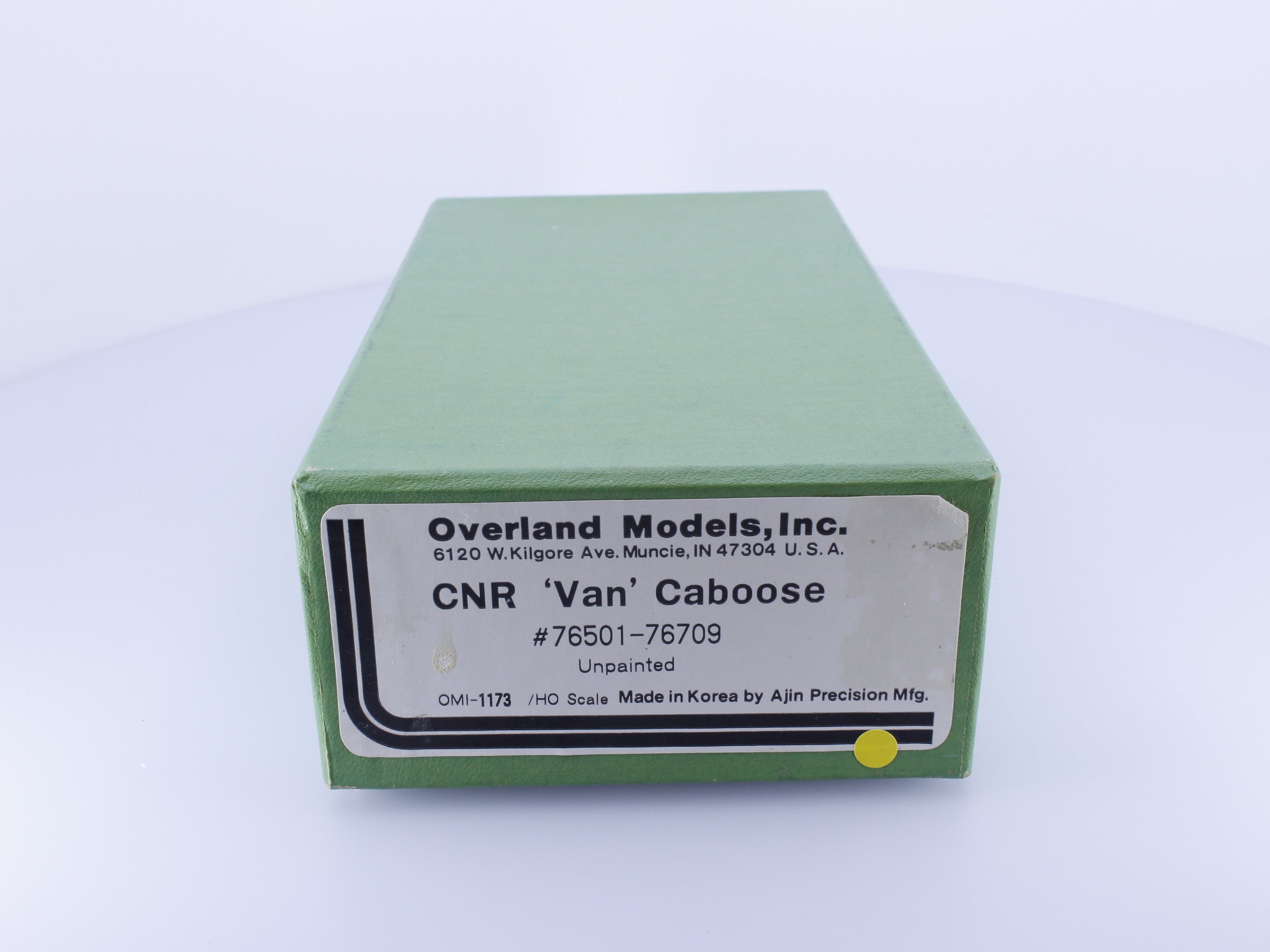 Overland OMI-1173 HO Brass VAN Caboose Factory Painted Canadian National (CN) 76501-76709