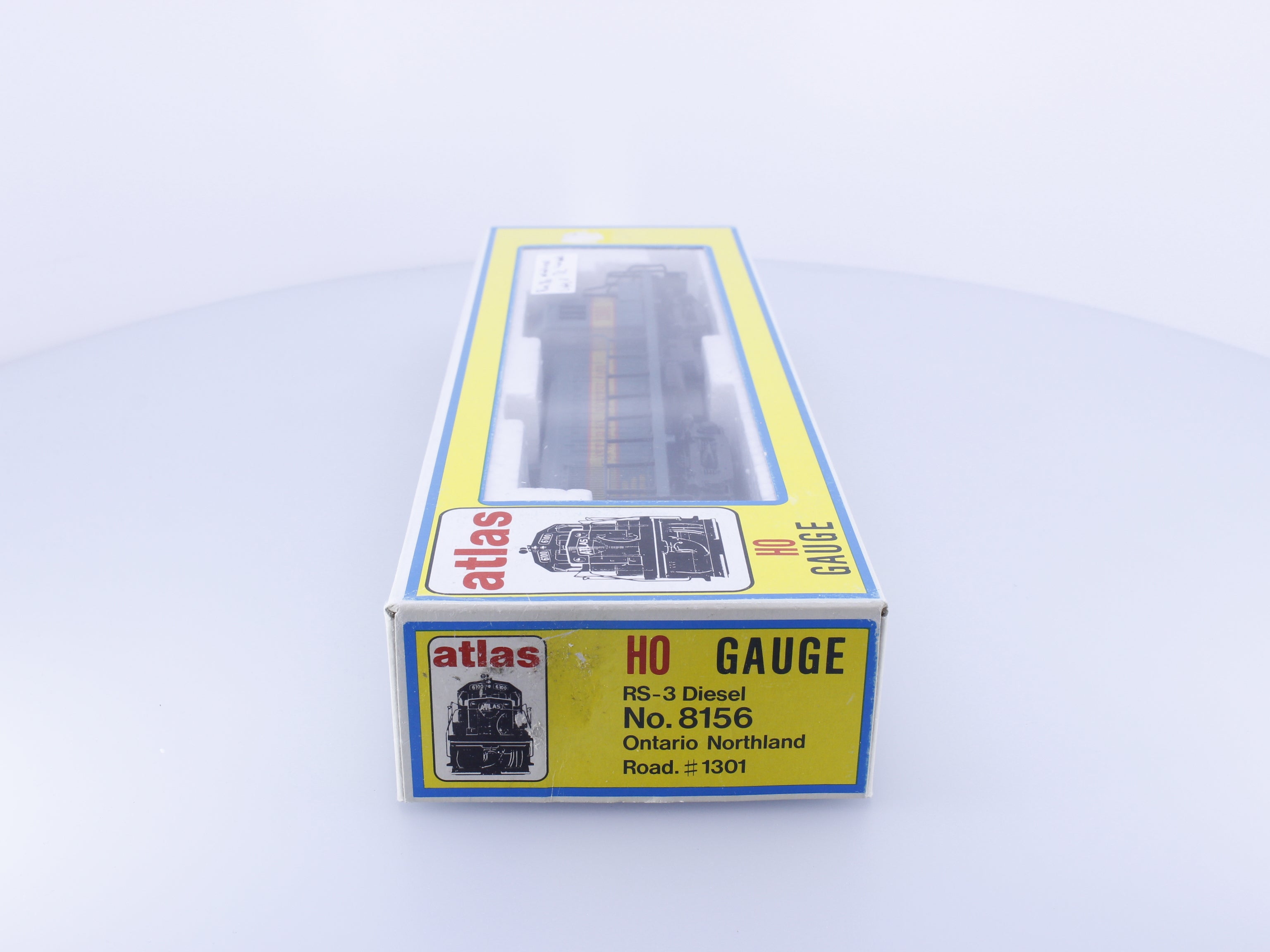 Atlas 8156 HO RS-3 Diesel Locomotive Ontario Northland (ONT) 1301 Analog DC