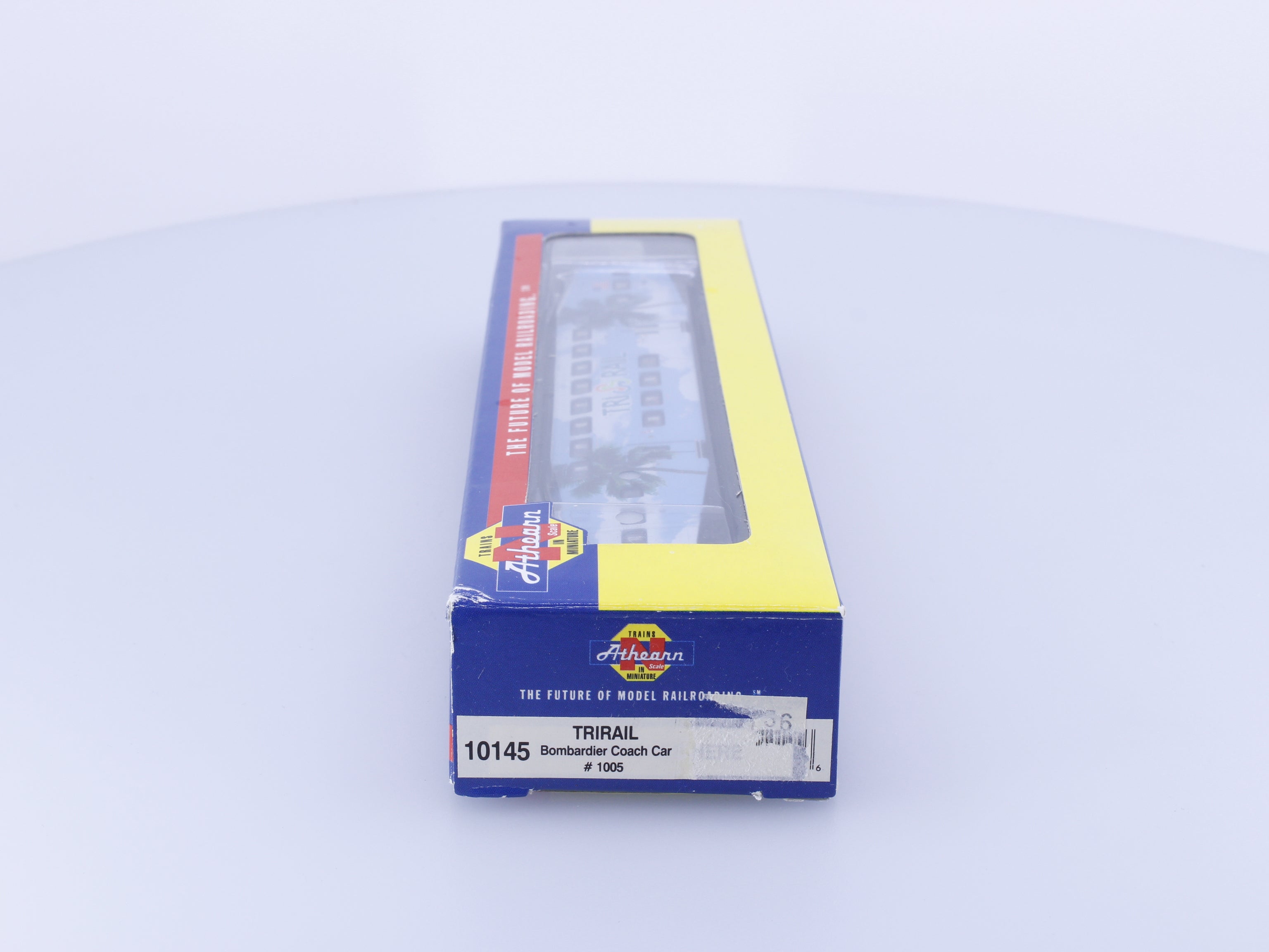 Athearn 10145 N TriRail Bombardier Coach Car Florida East Coast (FEC) 1005