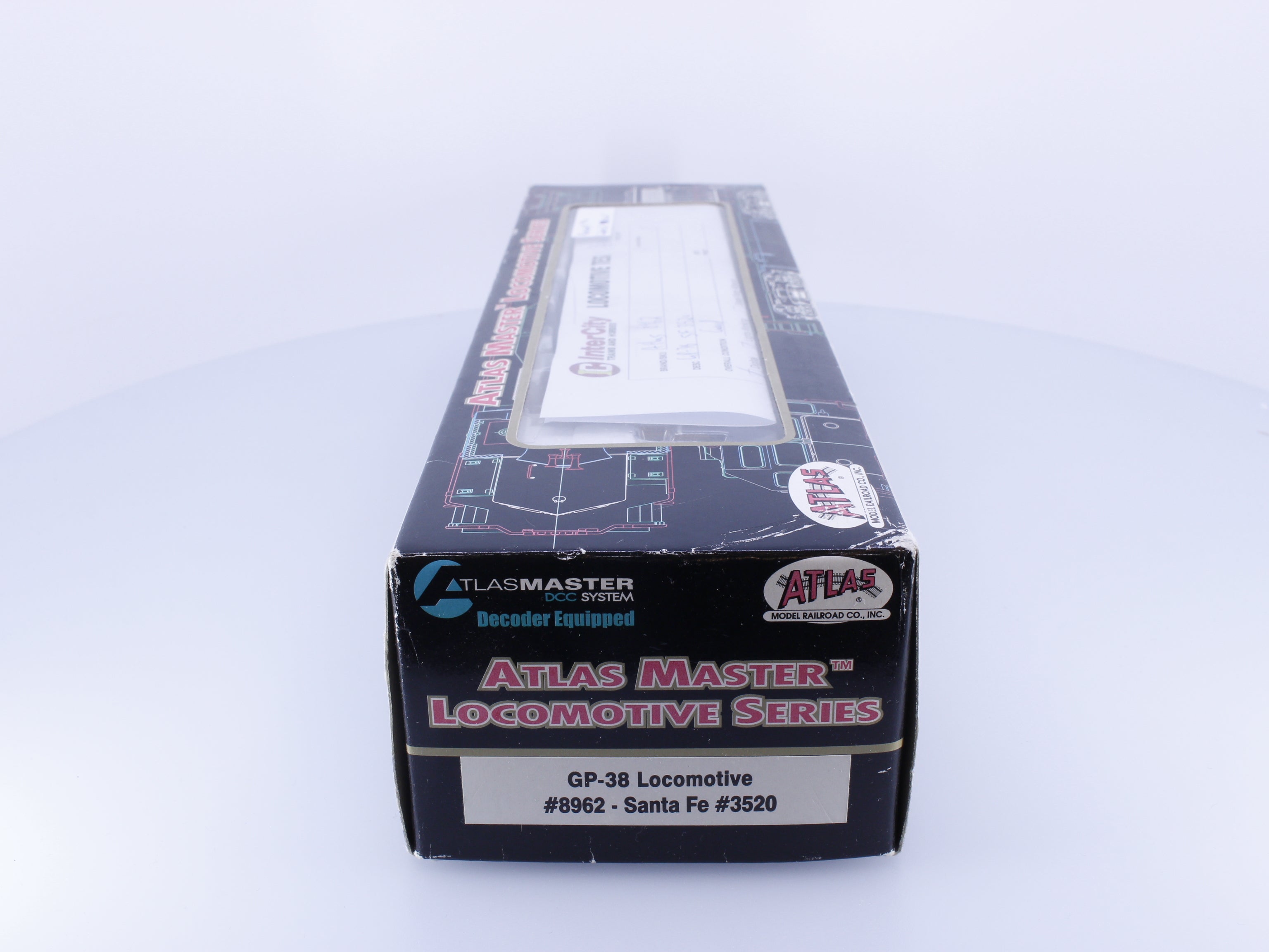 Atlas 8962 HO GP-38 Diesel Locomotive Santa Fe (SF) 3520 DCC