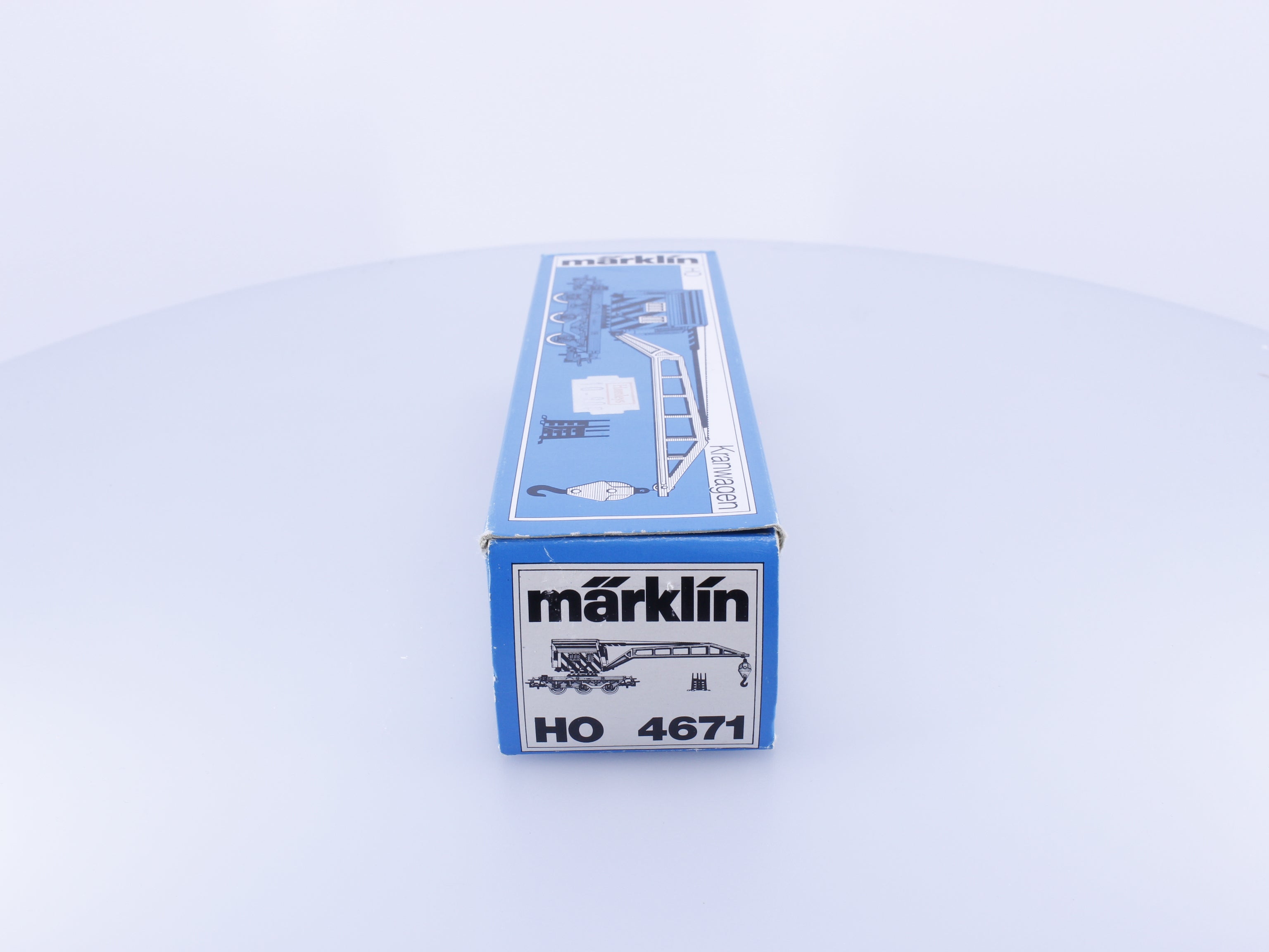 Roco 44316A HO DB Crane on Flat Car 400331