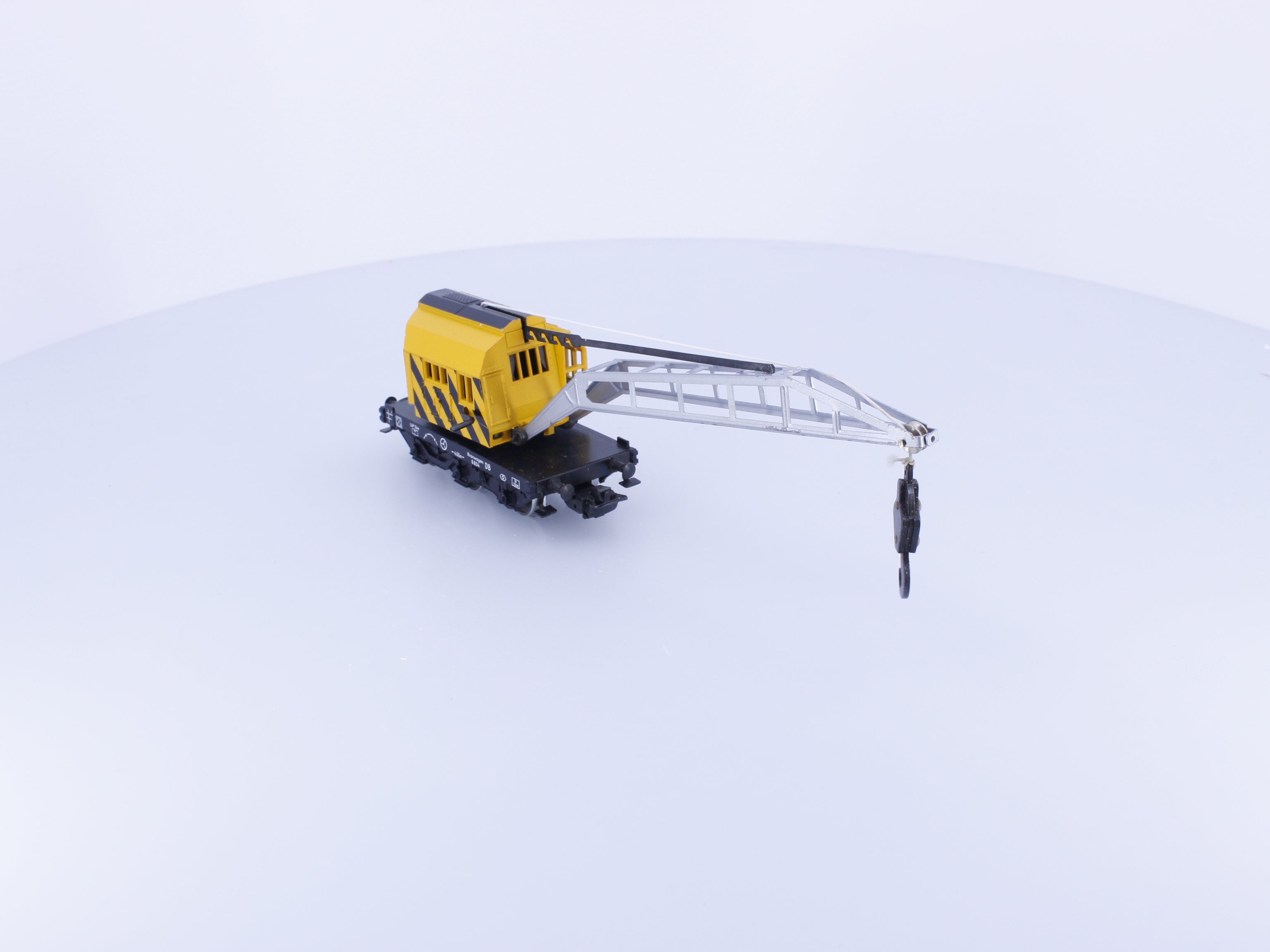 Roco 44316A HO DB Crane on Flat Car 400331