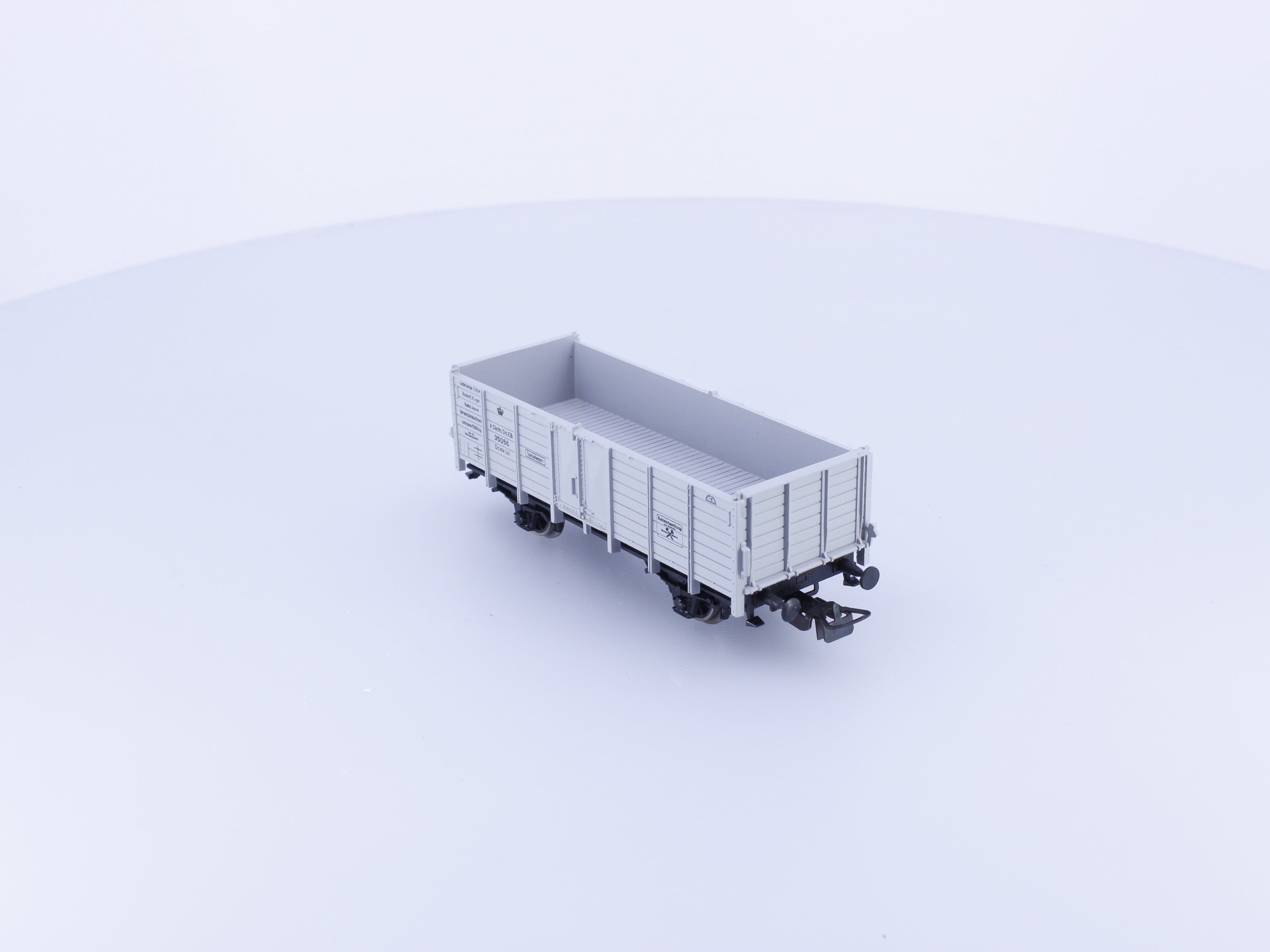 Piko 5/6437/016 HO KSachsStsEB Guterwagen Low Side Gondola 35056