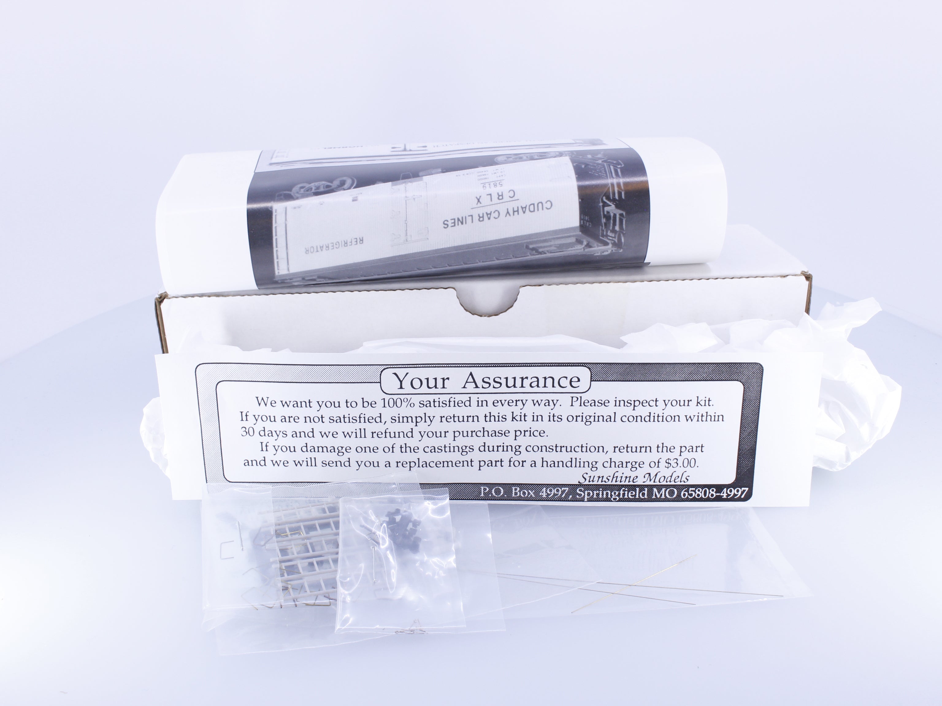 Sunshine Models 24.17 HO Standard 36' Meat Reefer Kit Cudahy