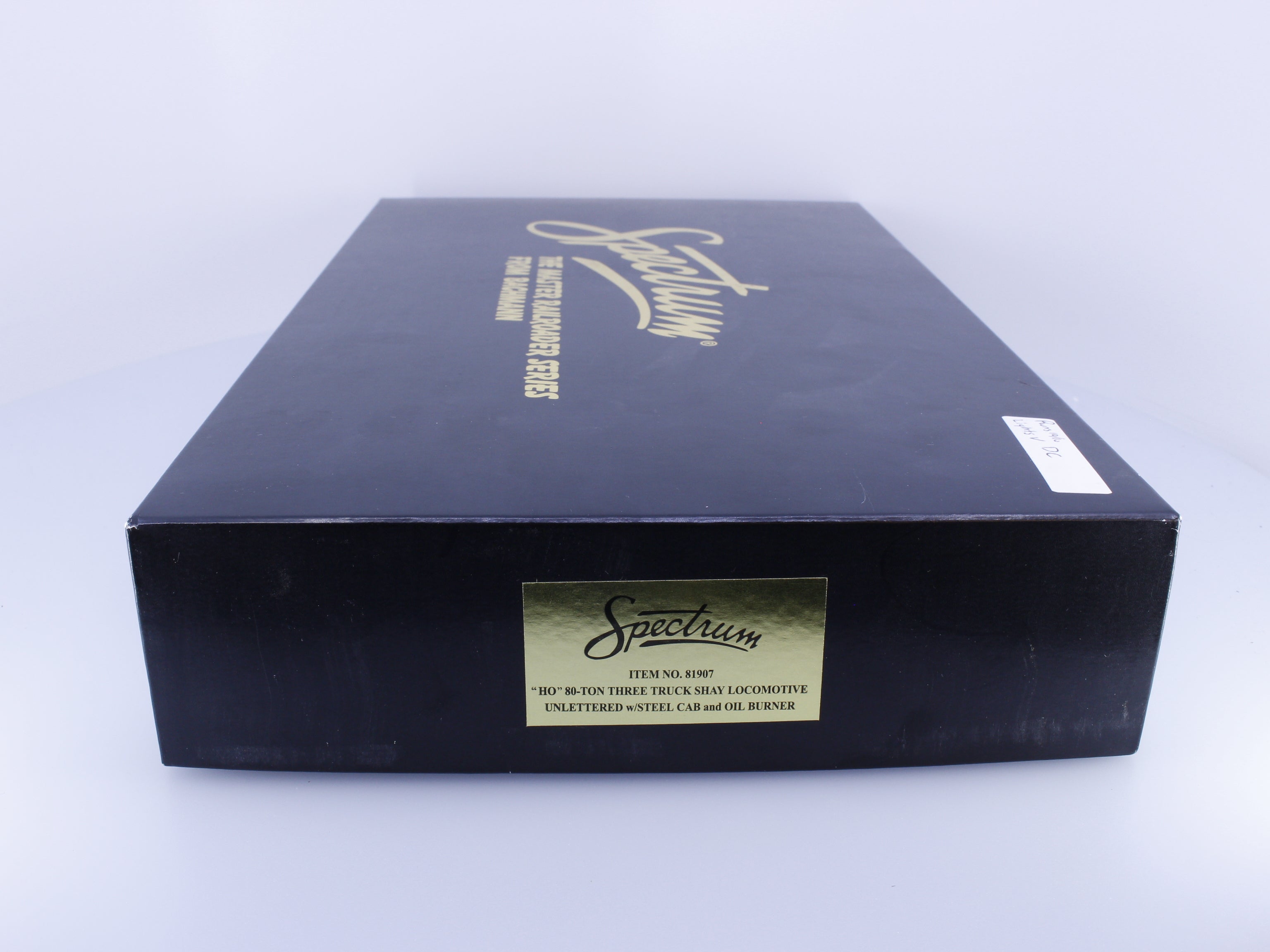 Spectrum 81907 HO 80 Ton Three Truck Shay Steam Locomotive w/ Oil Burner Undecorated Analog DC