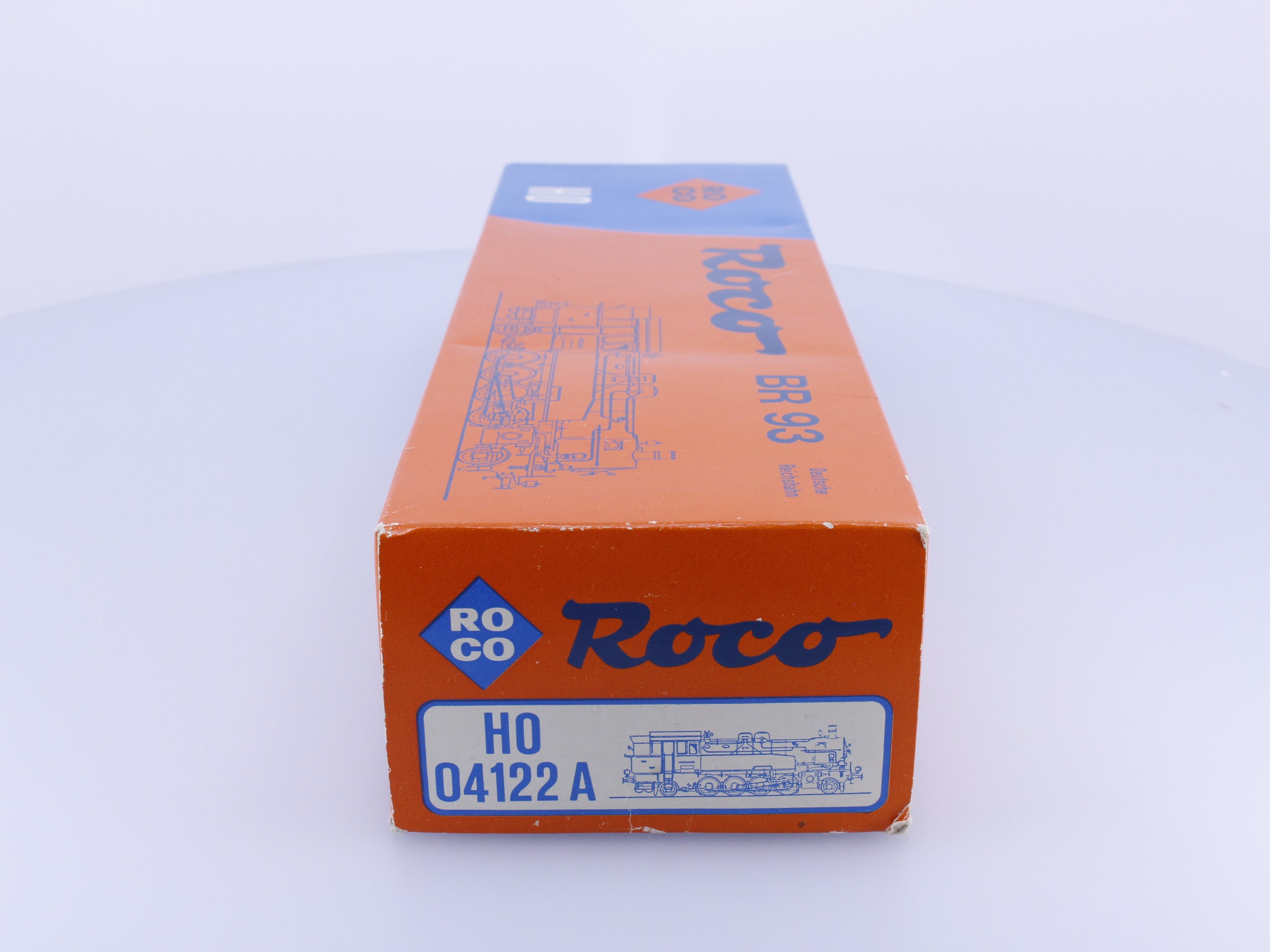 Roco 04122A HO DR BR93 Steam Locomotive 93374 Analog DC