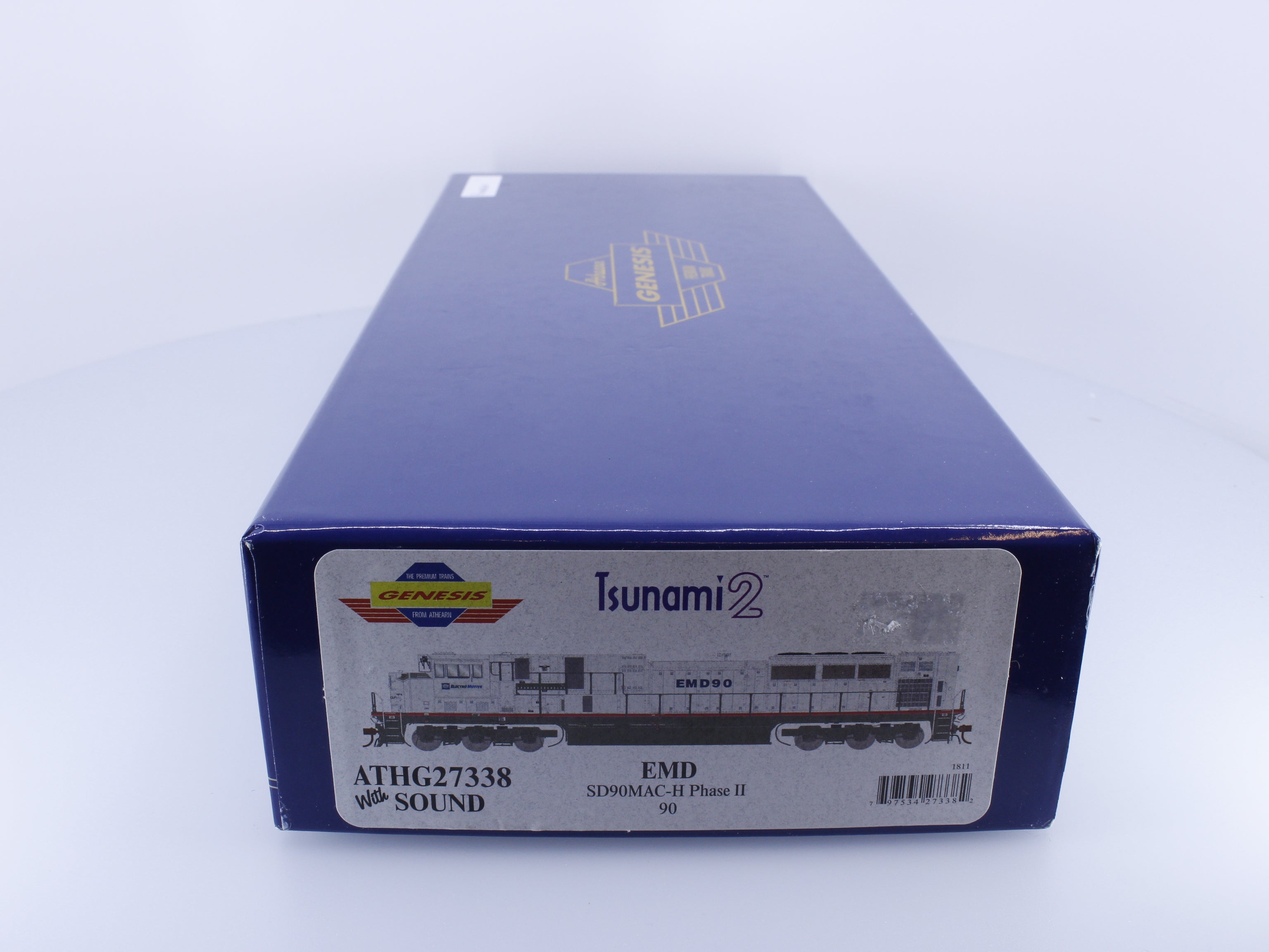 Athearn ATHG27338 HO EMD SD90MAC-H Phase II Diesel Locomotive EMD Demonstrator (EMD) 90 DCC & Sound