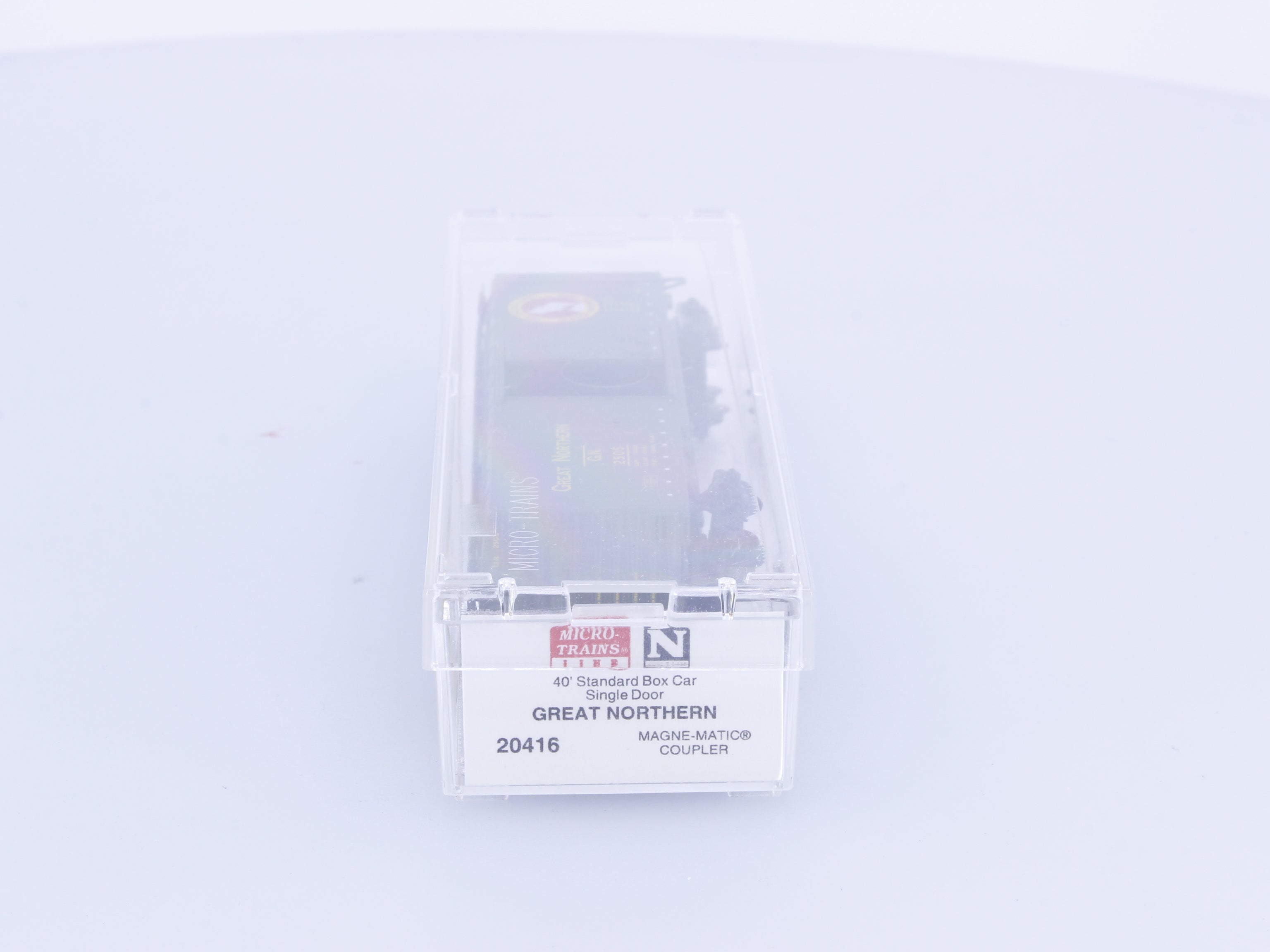 Micro Trains 20416 N 40' Single Door Boxcar, PS-1 Great Northern (GN) 2505