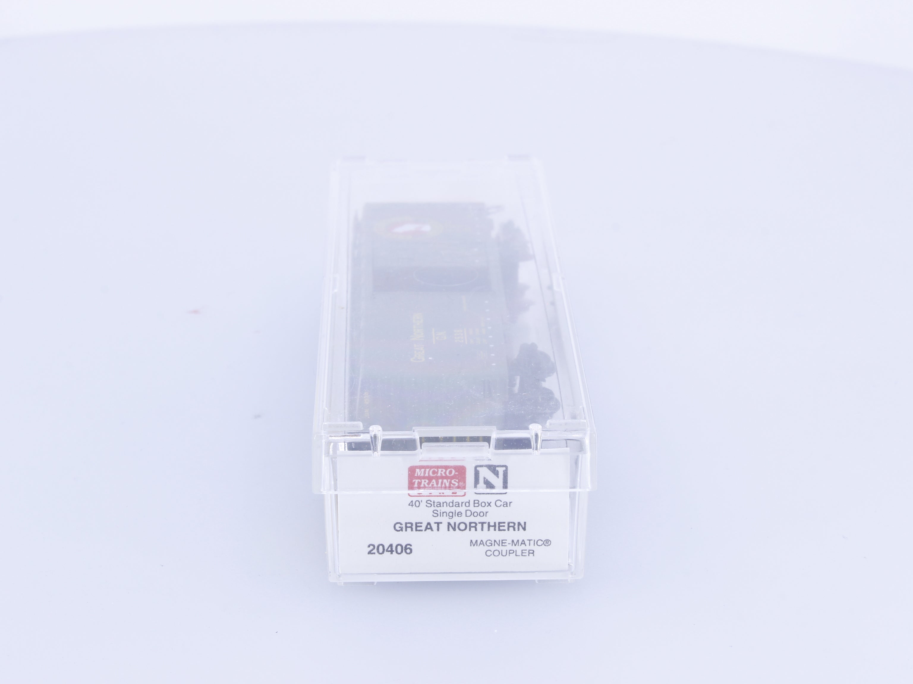Micro Trains 20406 N 40' Single Door Boxcar PS-1 Great Northern (GN) 2538