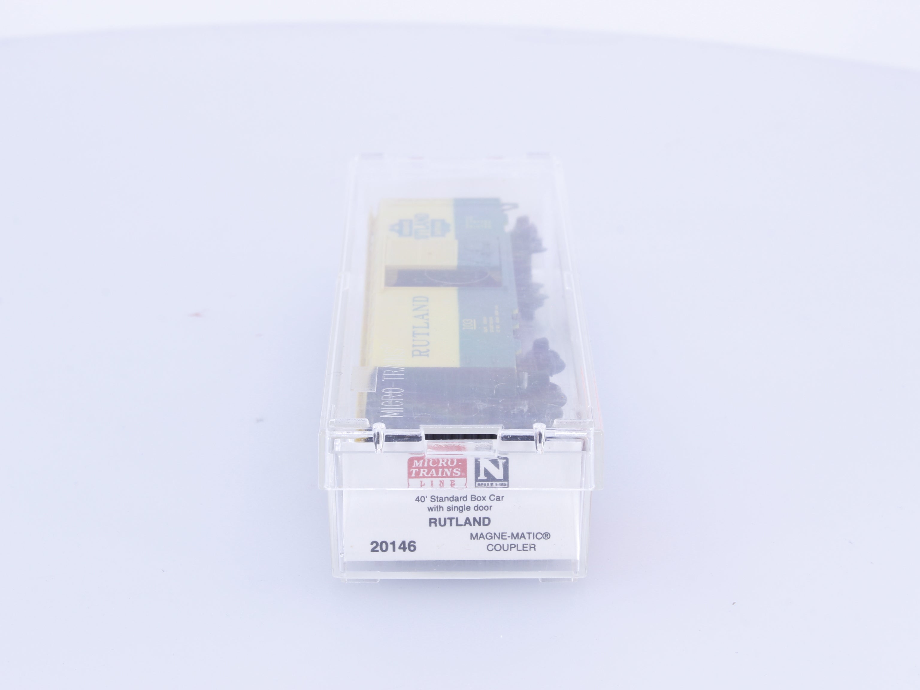 Micro Trains 20146 N 40' Single Door Boxcar, PS-1 Rutland Line (RL) 103