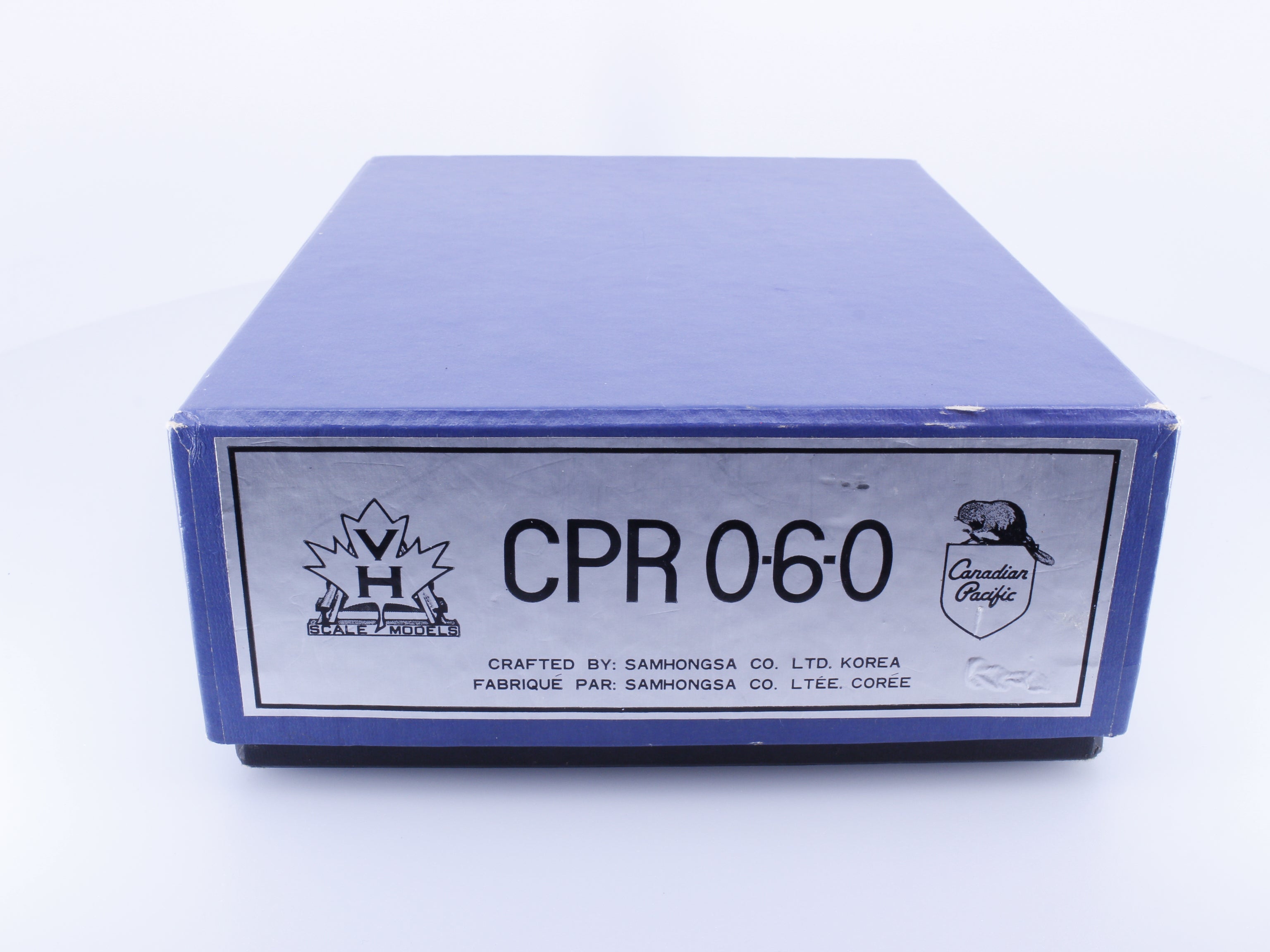 Van Hobbies CPR060B HO Brass 0-6-0 Steam Locomotive Canadian Pacific (CP) Analog DC