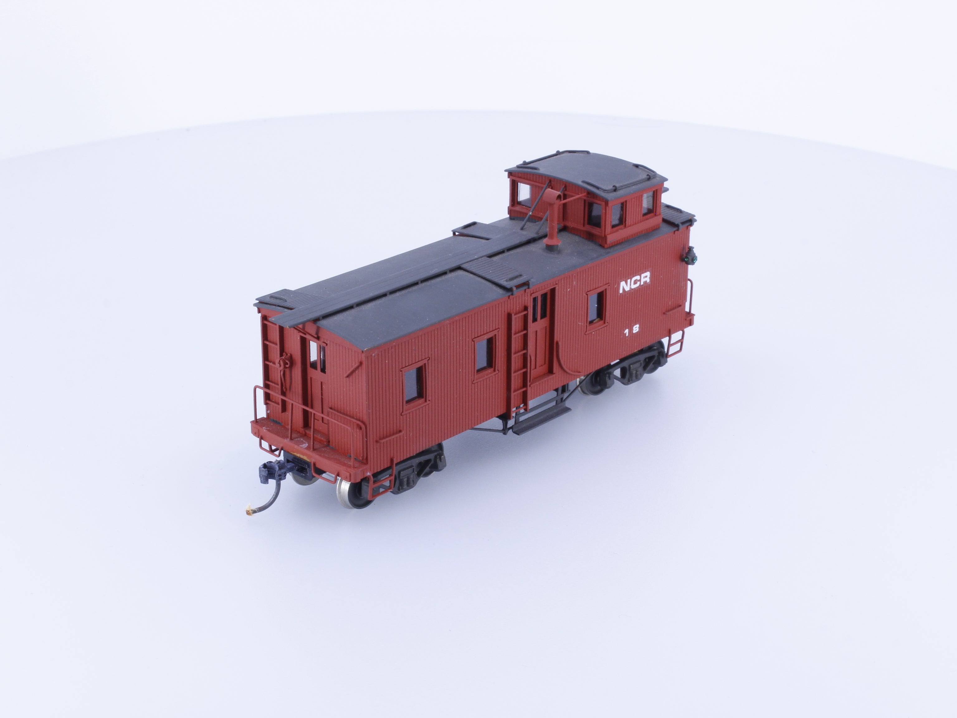 Unknown NCR18 HO Brass Caboose Painted NCR 18