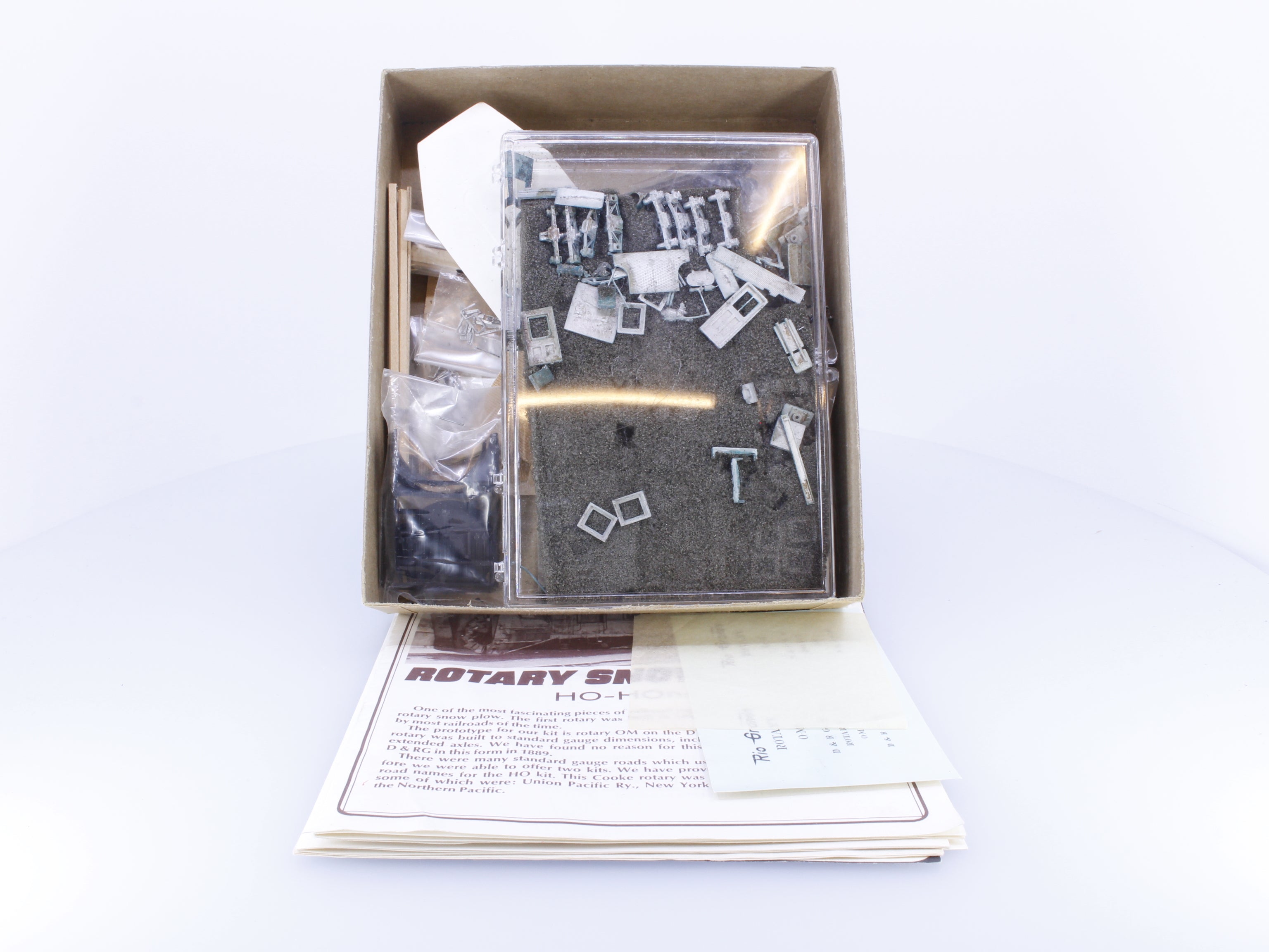 Durango Press DP-30 HO HO/HOn3 Rotary Snowplow Kit Denver and Rio Grande Western (DRGW)