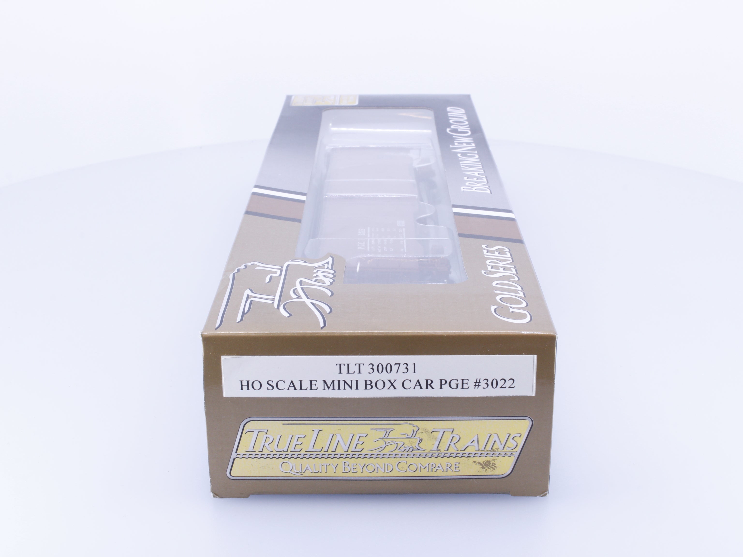 Trueline Trains 300731 HO Mini Box Car w/o Lumber Door #2 Pacific Great Eastern (PGE) 3022