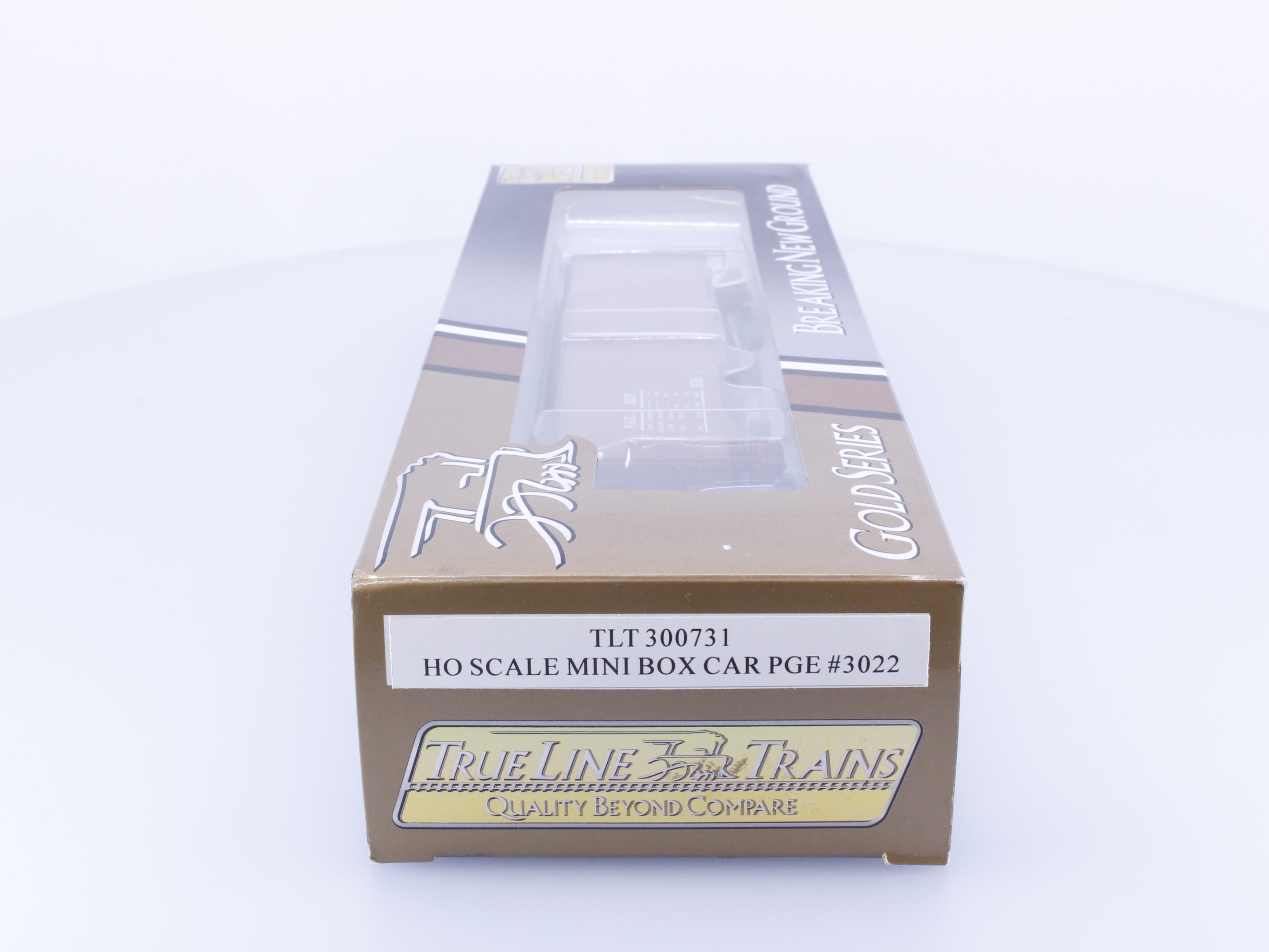 Trueline Trains 300731 HO Mini Box Car w/o Lumber Door #1 Pacific Great Eastern (PGE) 3022