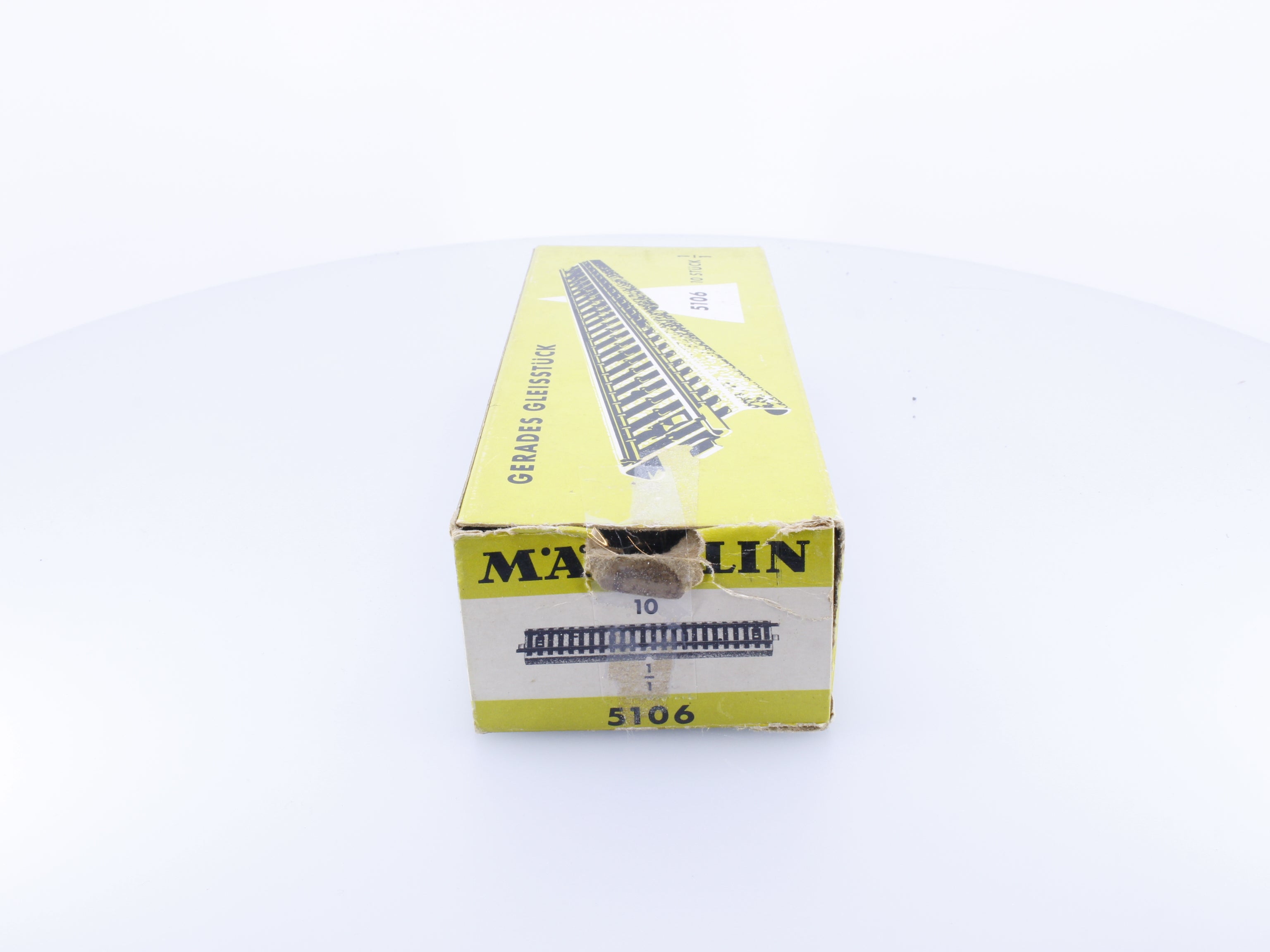 Marklin 5106 HO Straight M Track 10 Pack #4