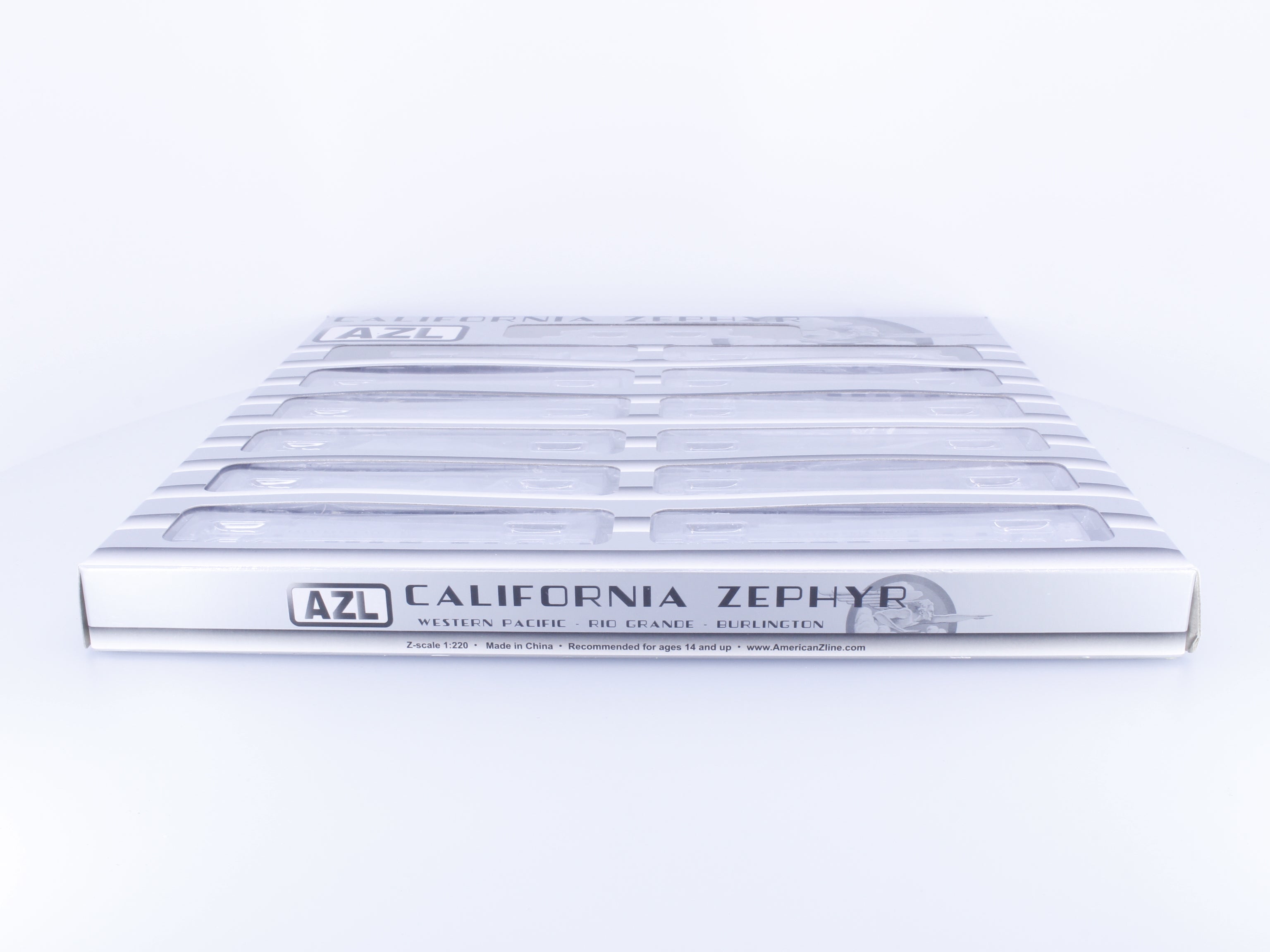 AZL AZLCZ11 Z 11 Piece California Zephyr Passenger Set Santa Fe (SF)